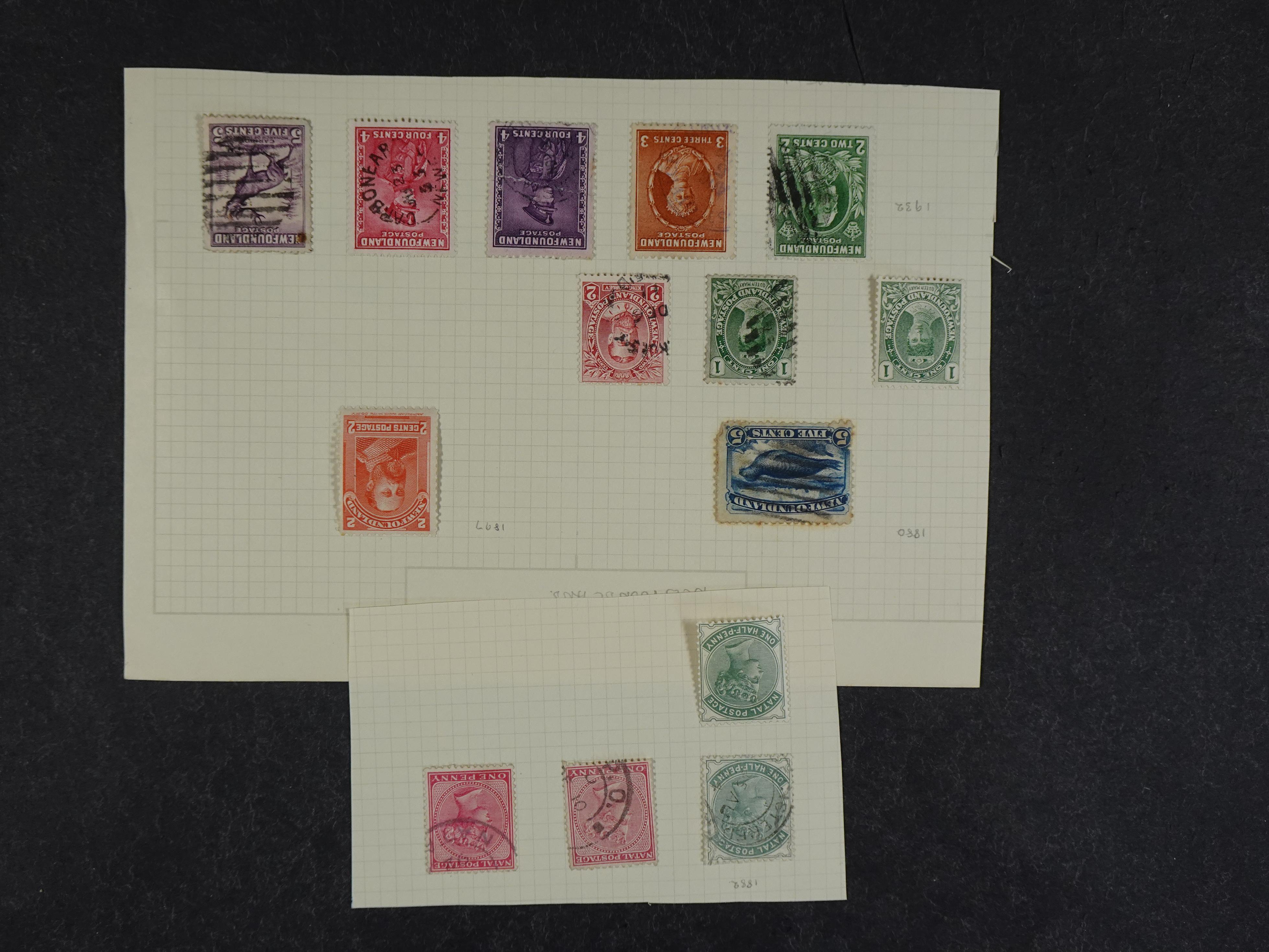 Geweldig fundgrube Britse gebieden met zeer veel bijzondere stempels en zeer fraai canada en ST. Helena. 232