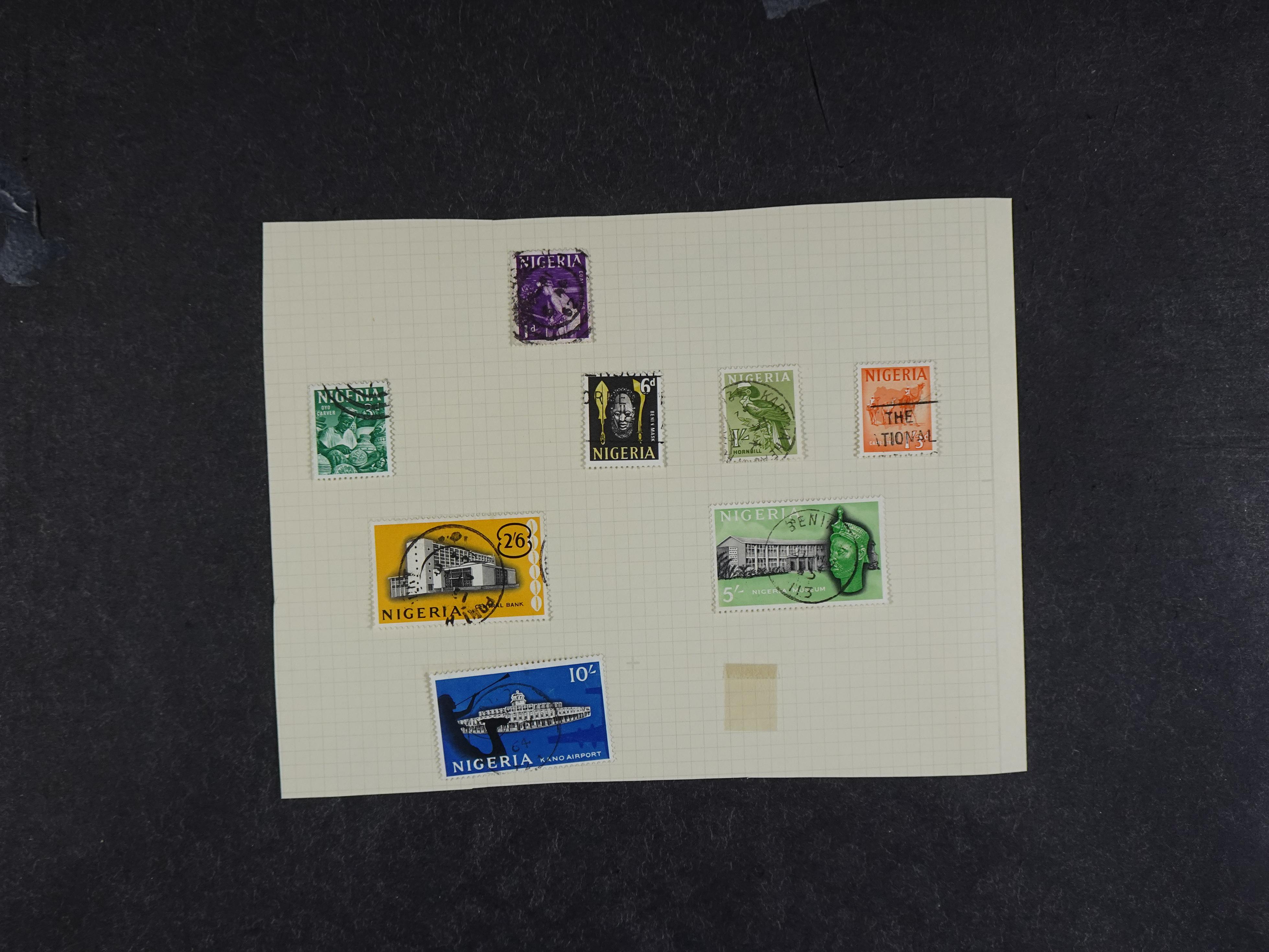 Geweldig fundgrube Britse gebieden met zeer veel bijzondere stempels en zeer fraai canada en ST. Helena. 239