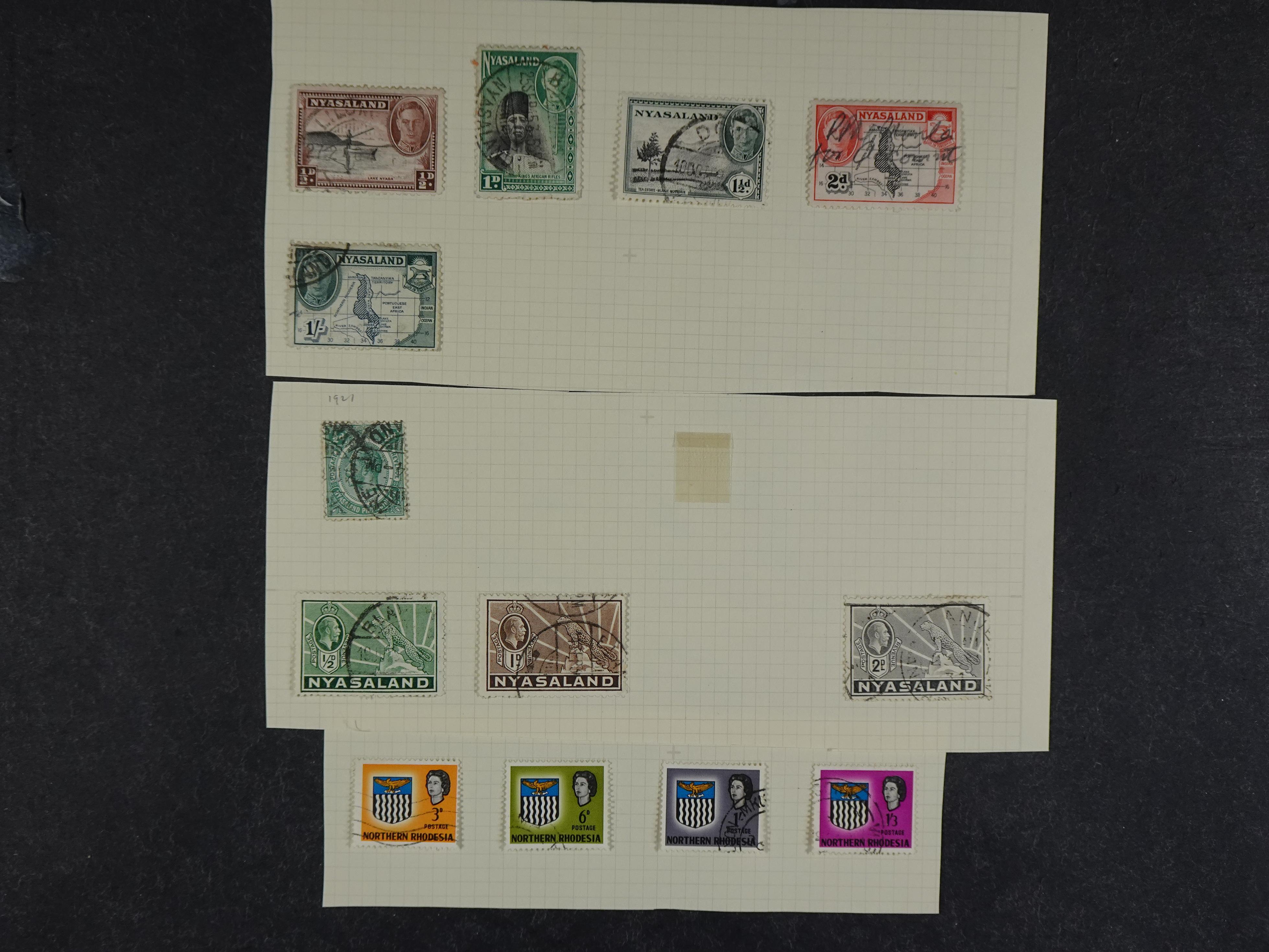 Geweldig fundgrube Britse gebieden met zeer veel bijzondere stempels en zeer fraai canada en ST. Helena. 245