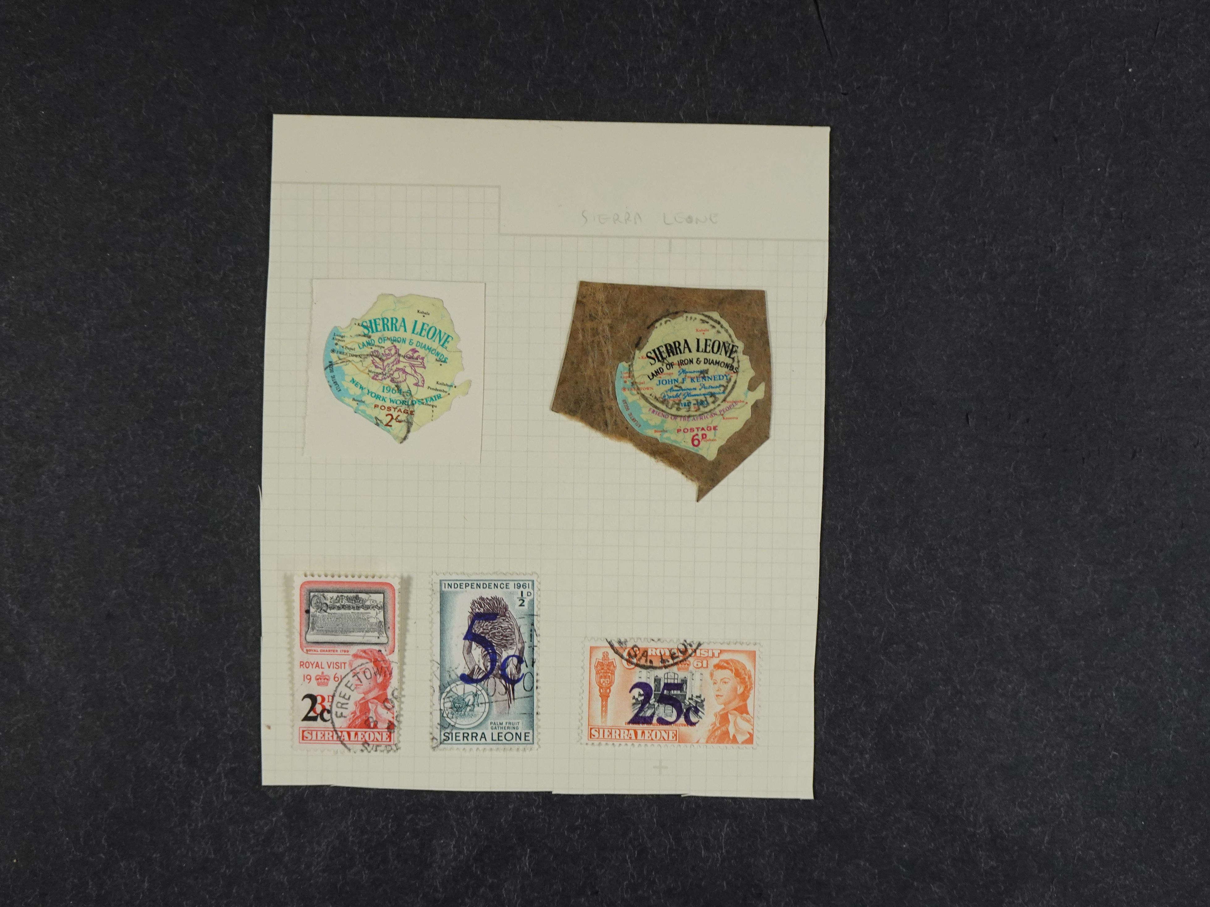 Geweldig fundgrube Britse gebieden met zeer veel bijzondere stempels en zeer fraai canada en ST. Helena. 252