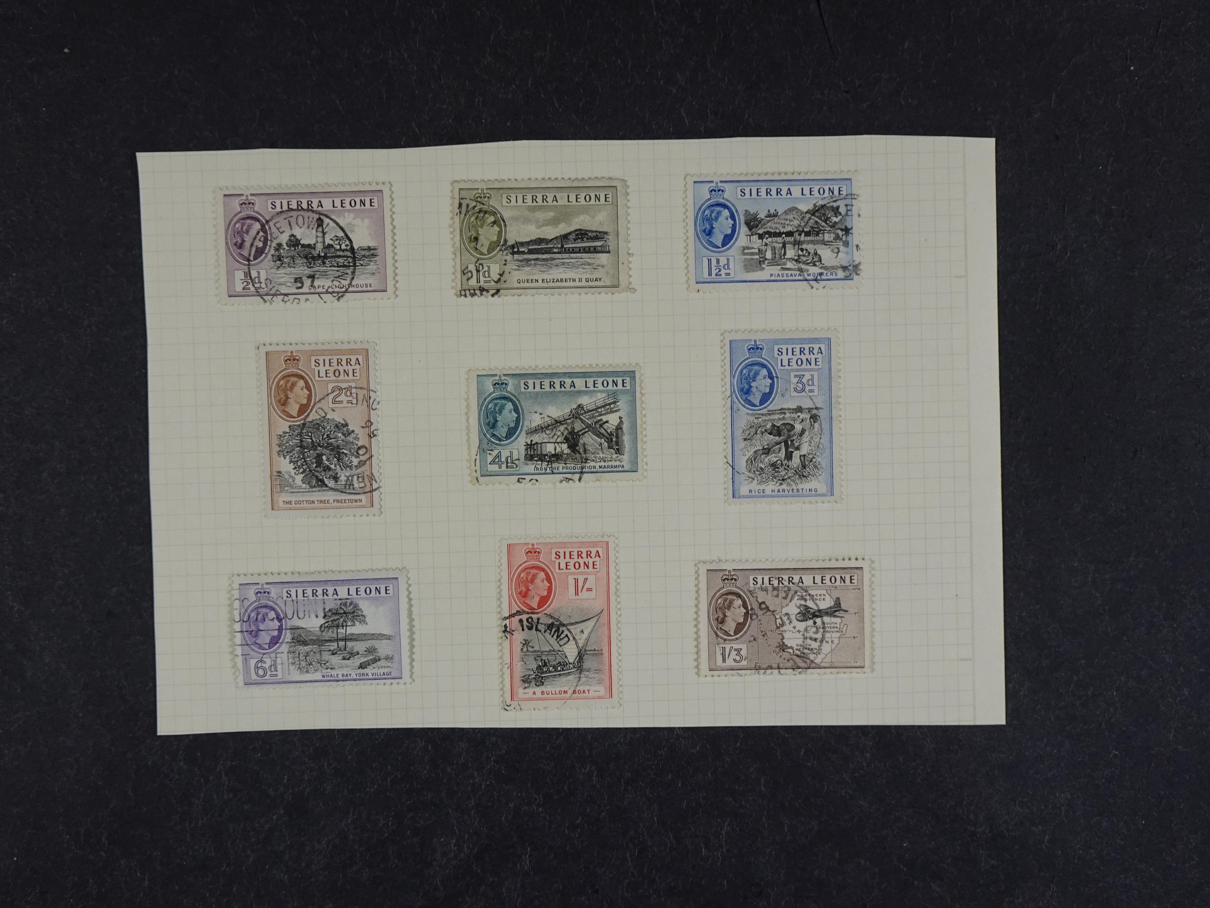 Geweldig fundgrube Britse gebieden met zeer veel bijzondere stempels en zeer fraai canada en ST. Helena. 255