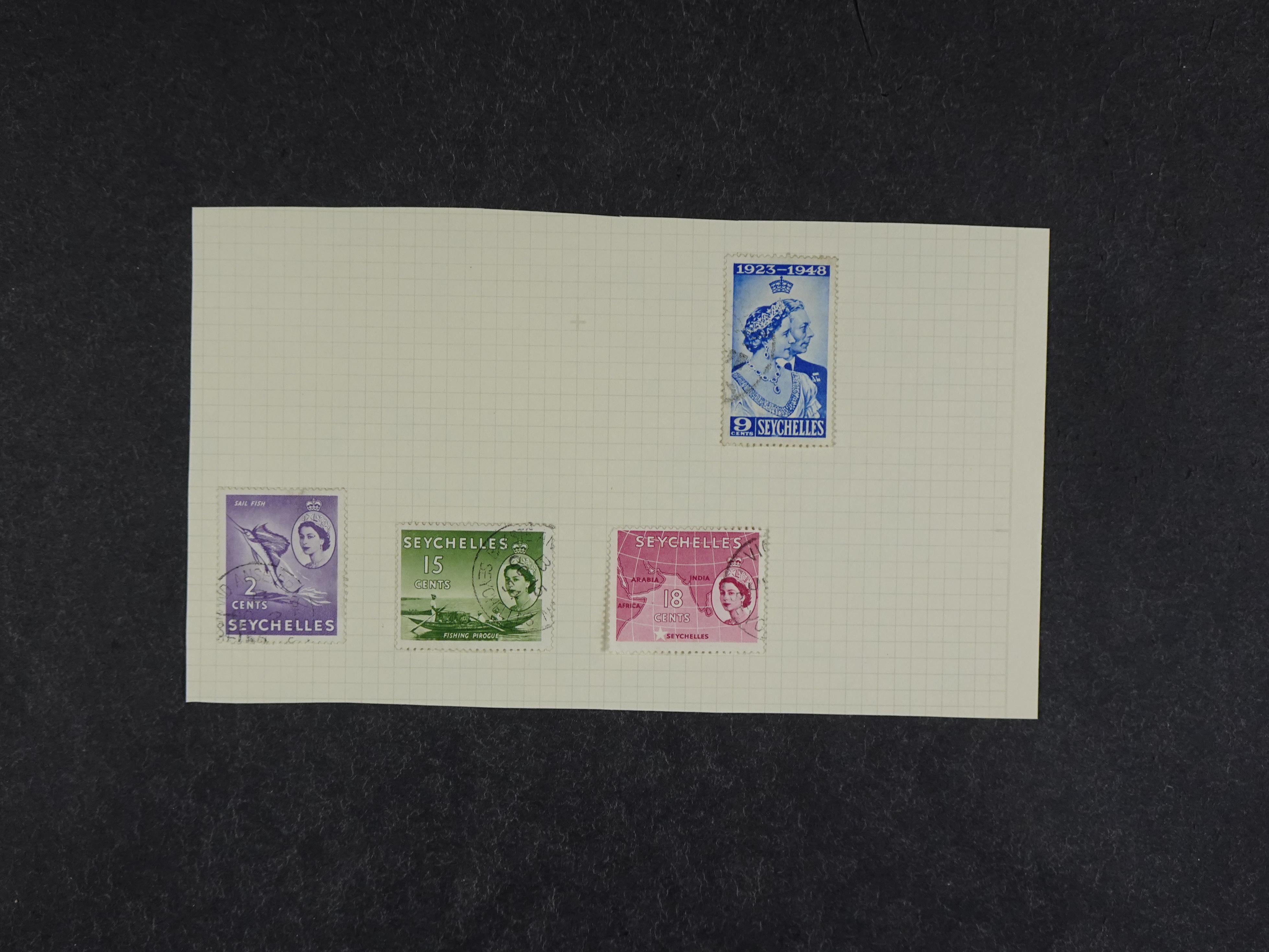 Geweldig fundgrube Britse gebieden met zeer veel bijzondere stempels en zeer fraai canada en ST. Helena. 258