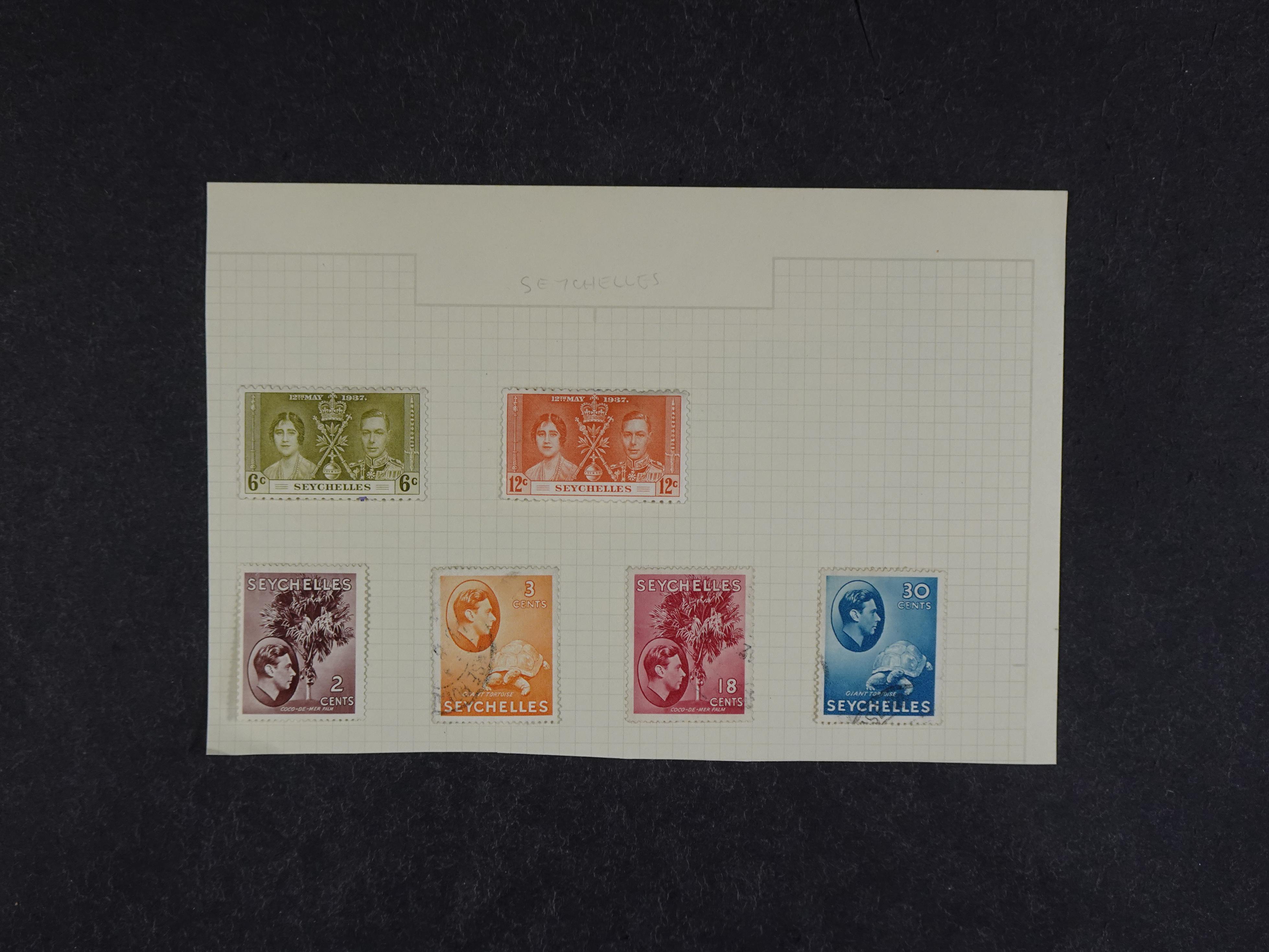 Geweldig fundgrube Britse gebieden met zeer veel bijzondere stempels en zeer fraai canada en ST. Helena. 259