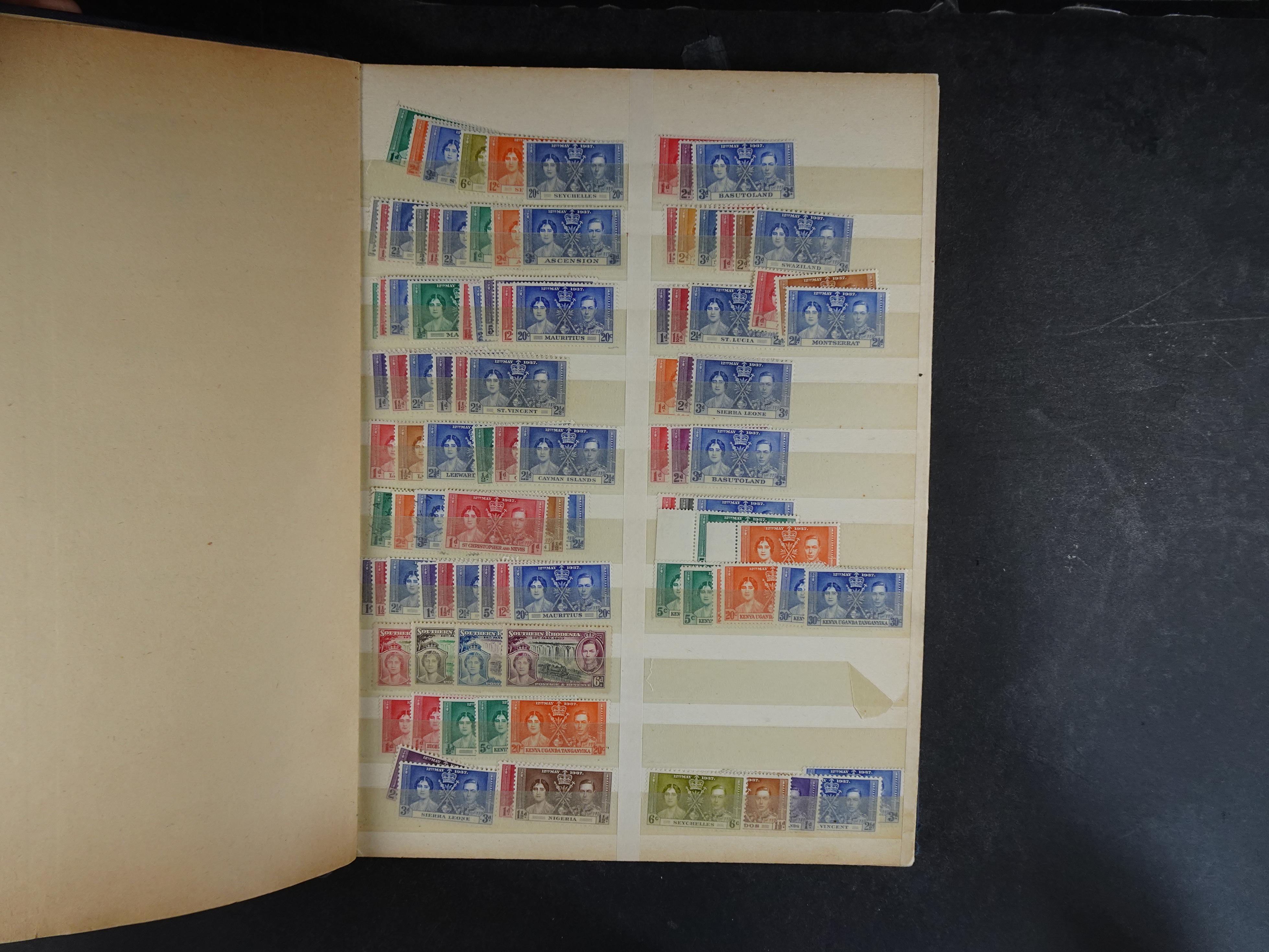 Prachtige stock veel George VI en Elizabeth II.
1e plakker, zeer veel complete series.
Mooi materiaal.