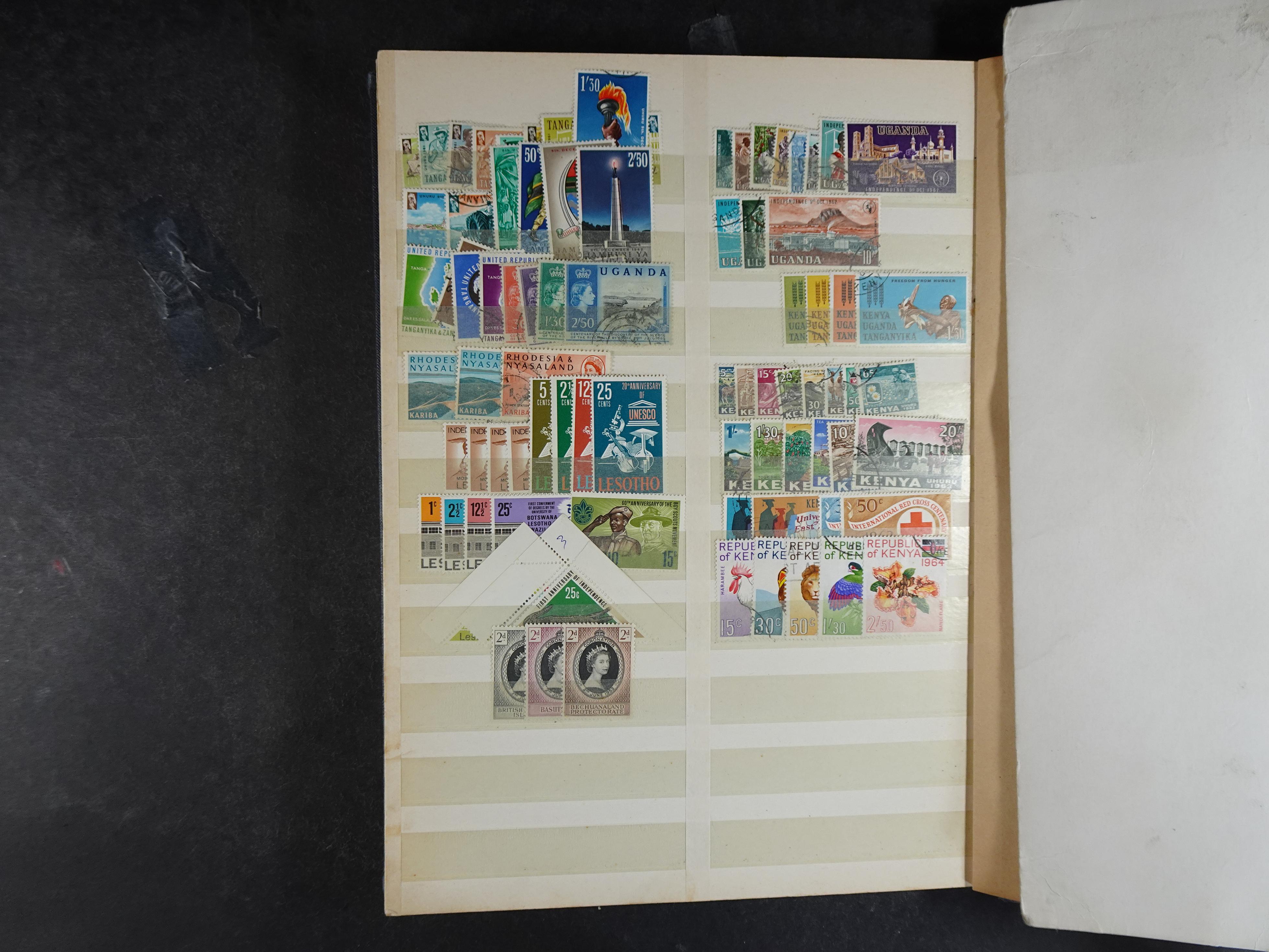 Prachtige stock veel George VI en Elizabeth II.
1e plakker, zeer veel complete series.
Mooi materiaal. 16