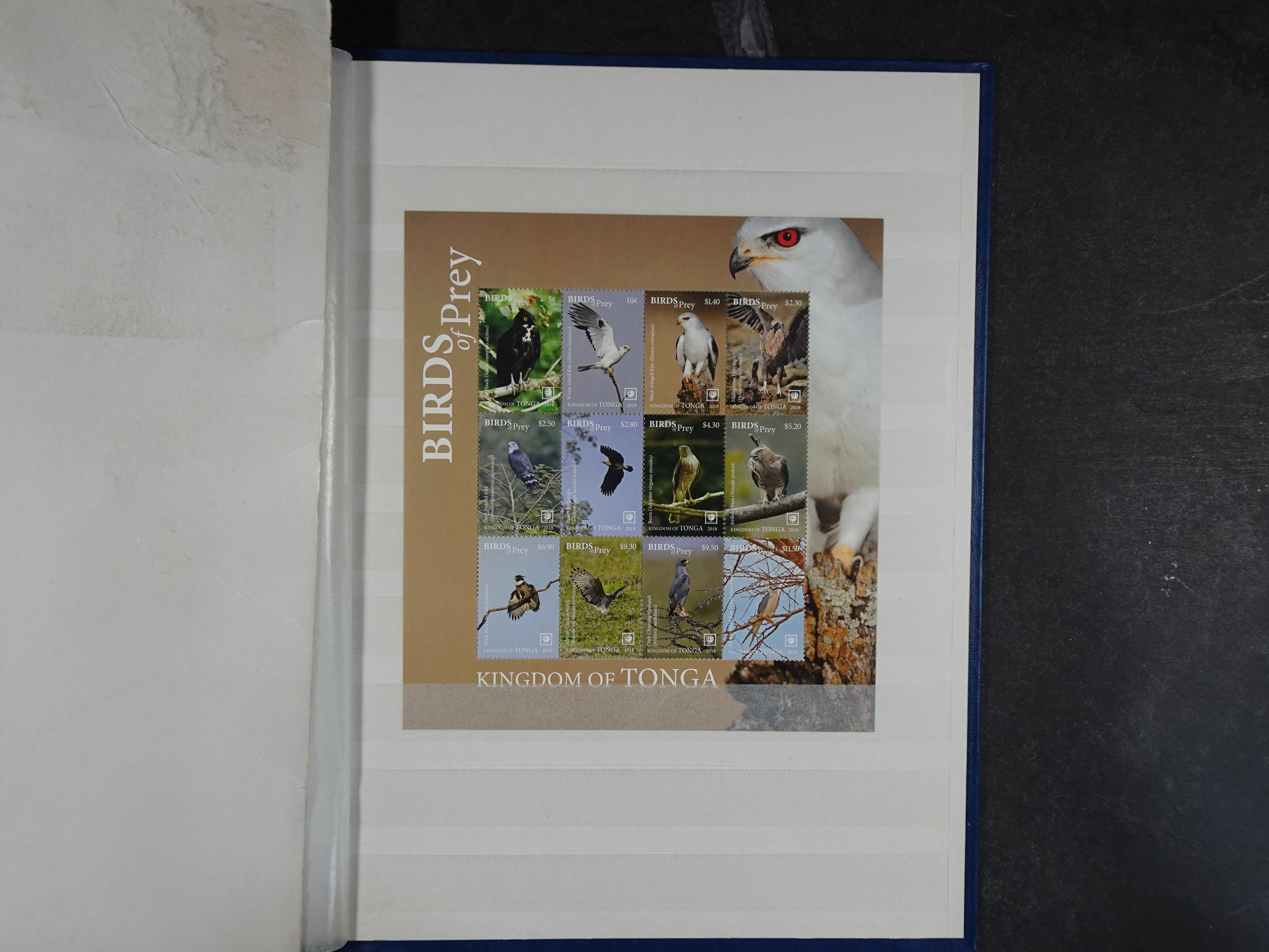 Mooie partij blokken 
Cook Island.
Roof vogels.
Leuke waarde. 10