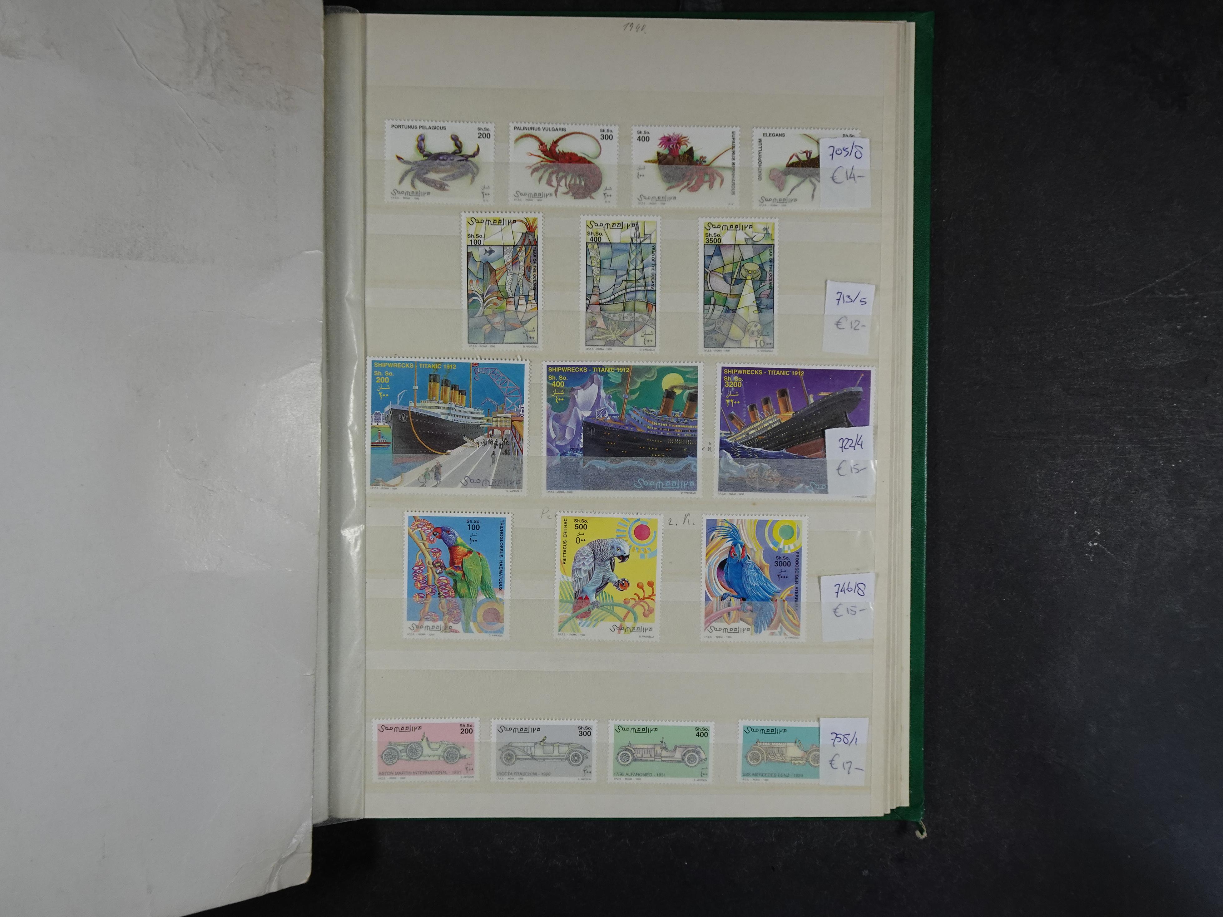 Mooie collectie veel motief. 
Hoge cat waarde. 23