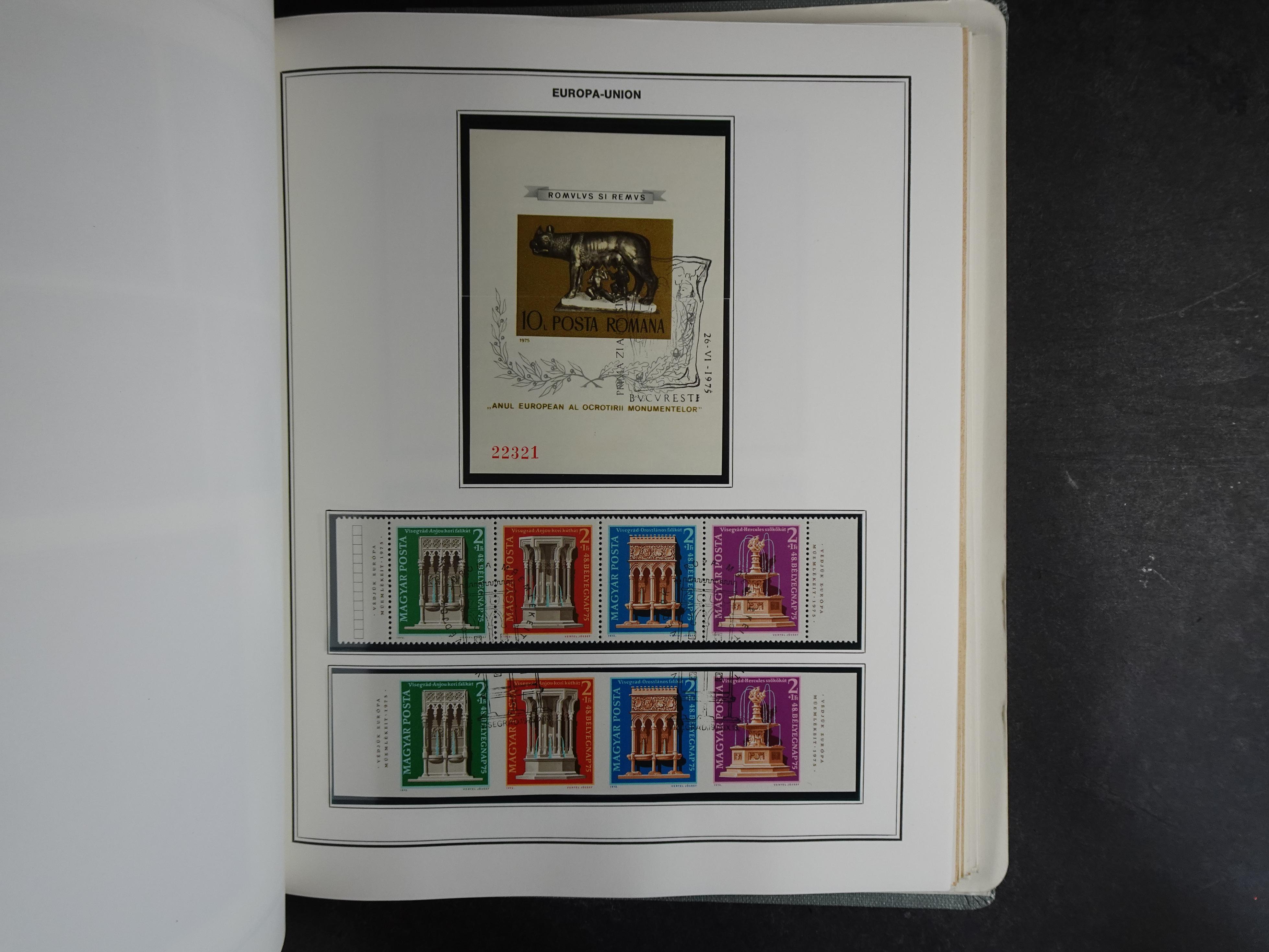 Ook meelopers, etc.
Zowel gestempeld als postfris.
Ca € 5500.- 
Cat waarde. 53