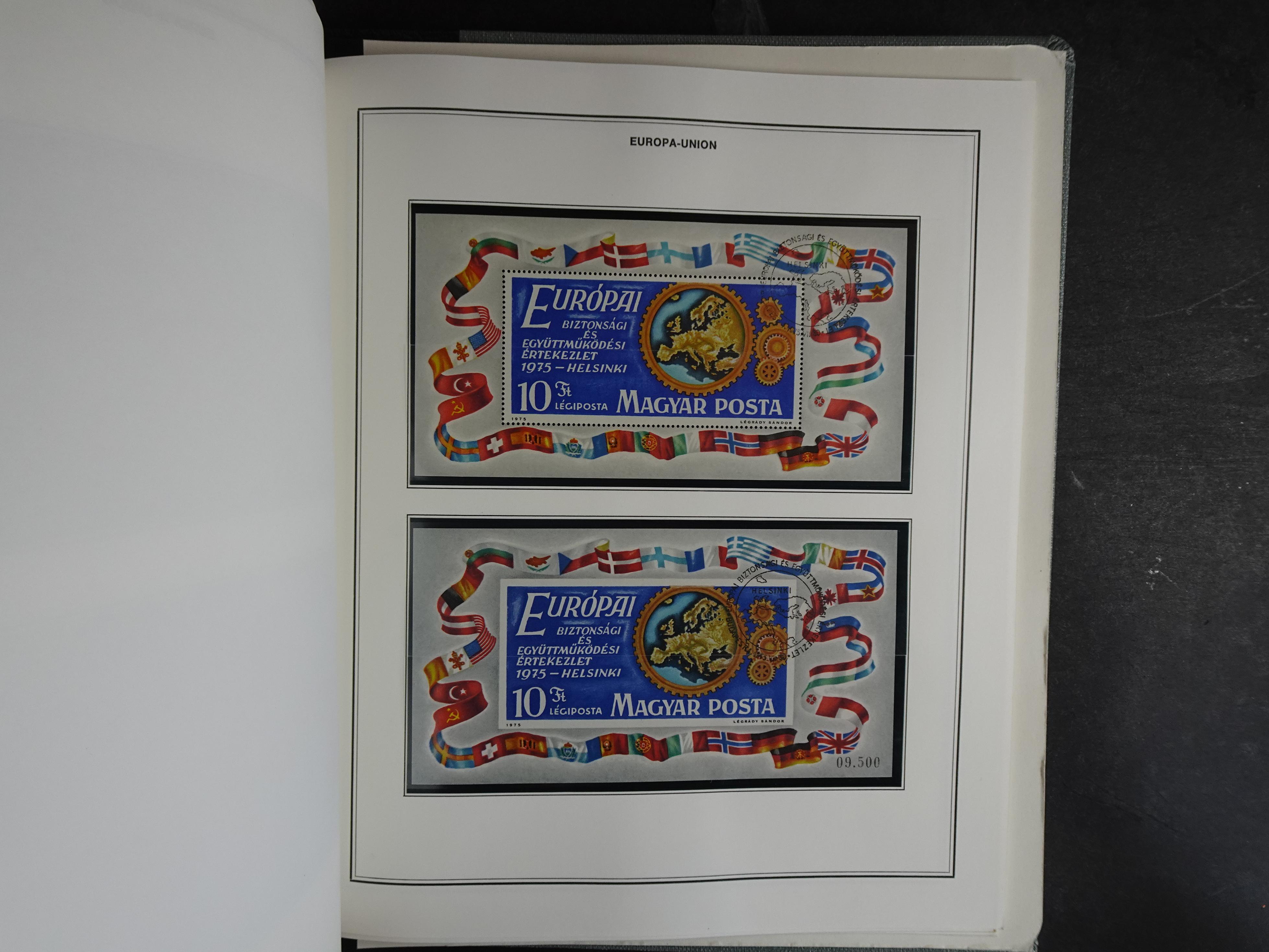 Ook meelopers, etc.
Zowel gestempeld als postfris.
Ca € 5500.- 
Cat waarde. 91