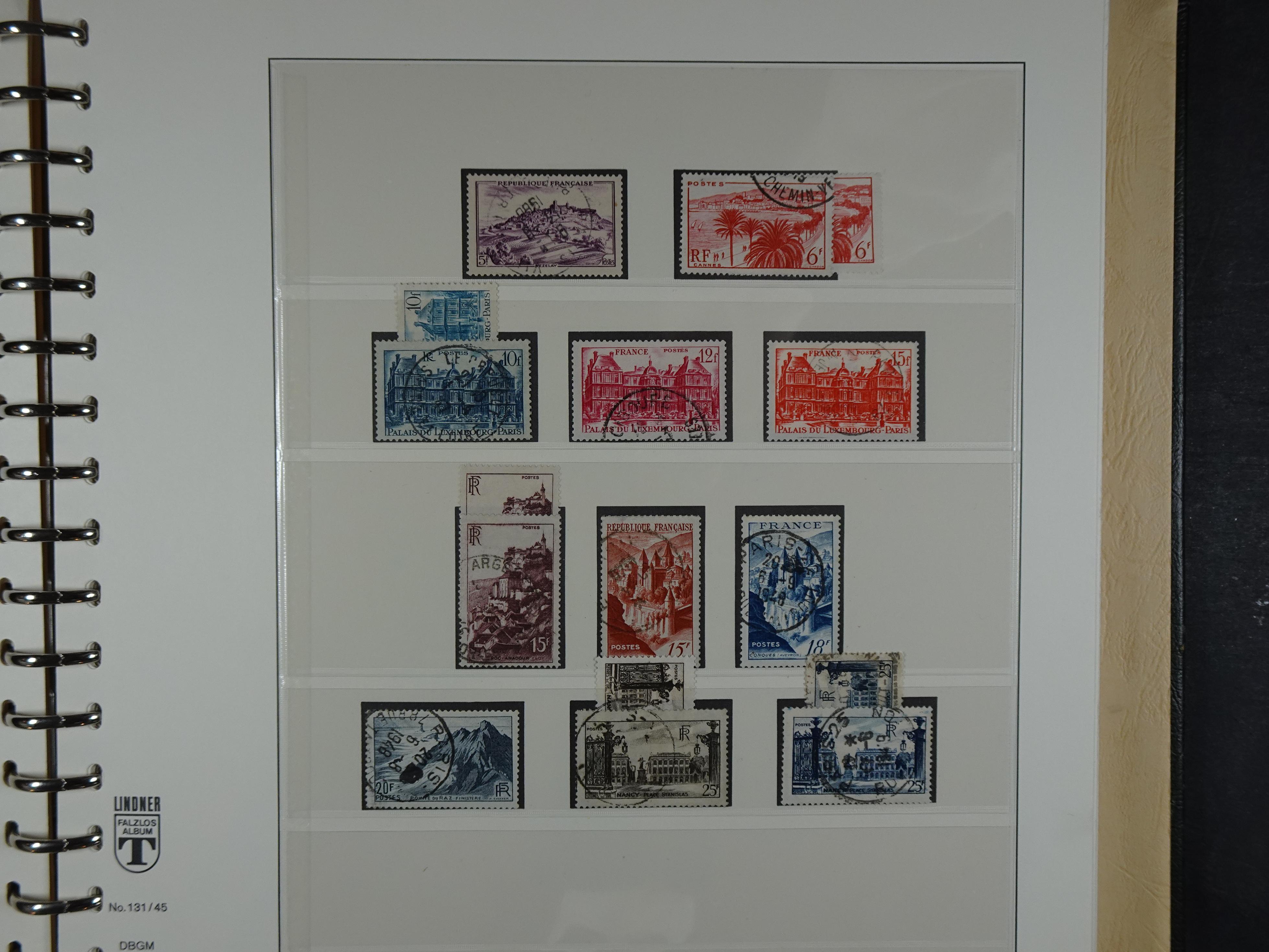 Mooie verzameling 1945 - 1959 met back of the book. 6