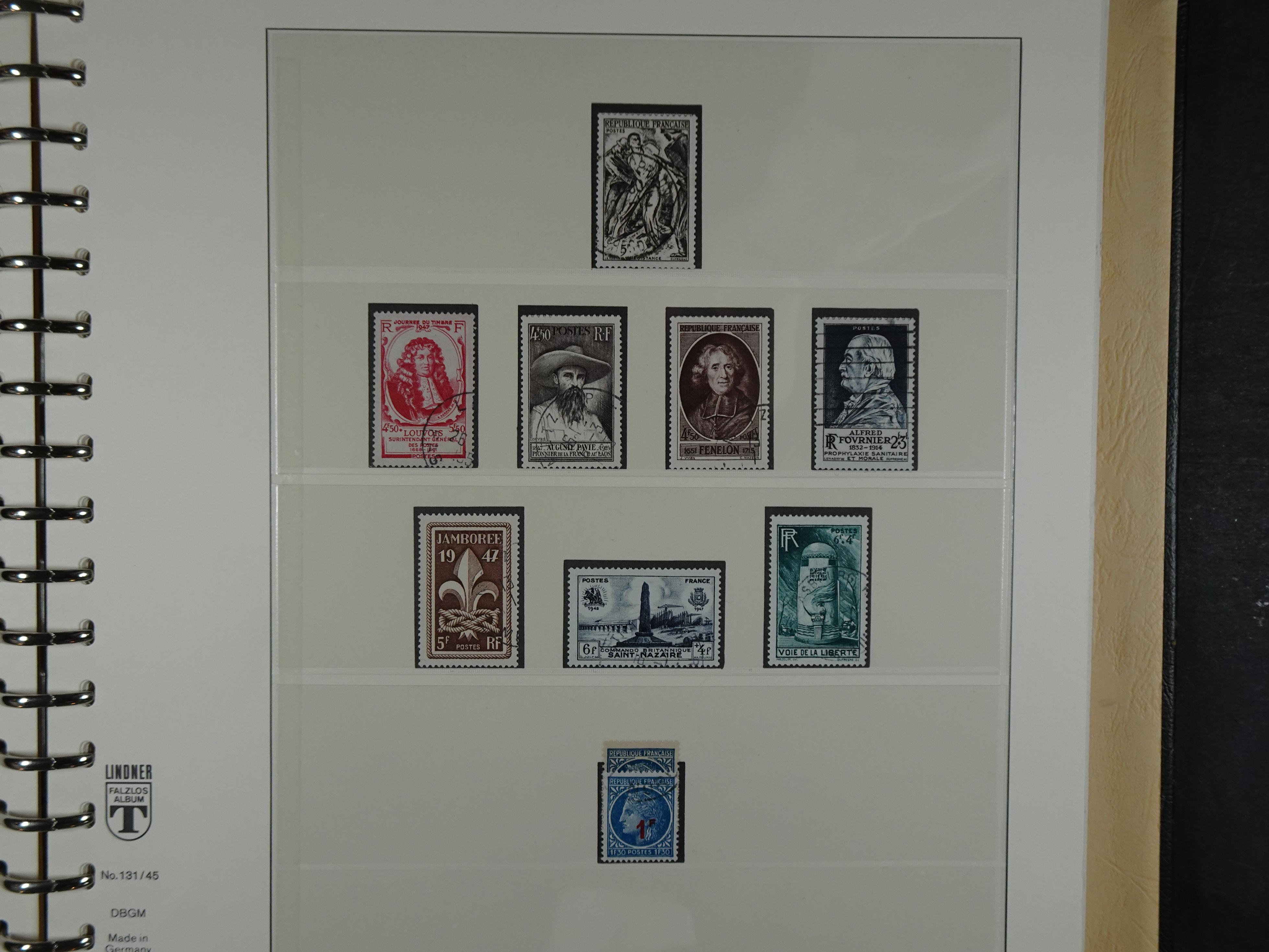 Mooie verzameling 1945 - 1959 met back of the book. 8