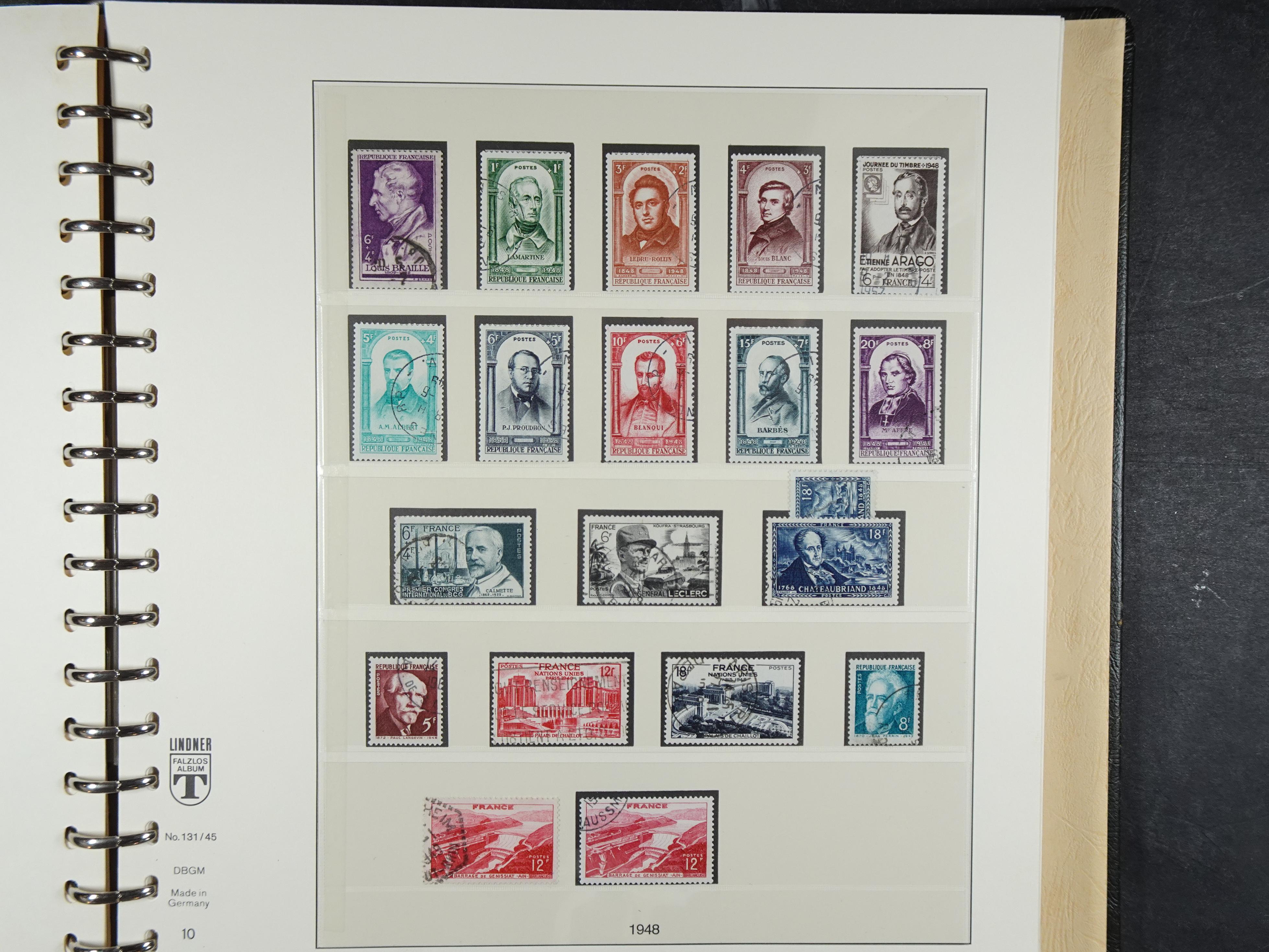 Mooie verzameling 1945 - 1959 met back of the book. 10