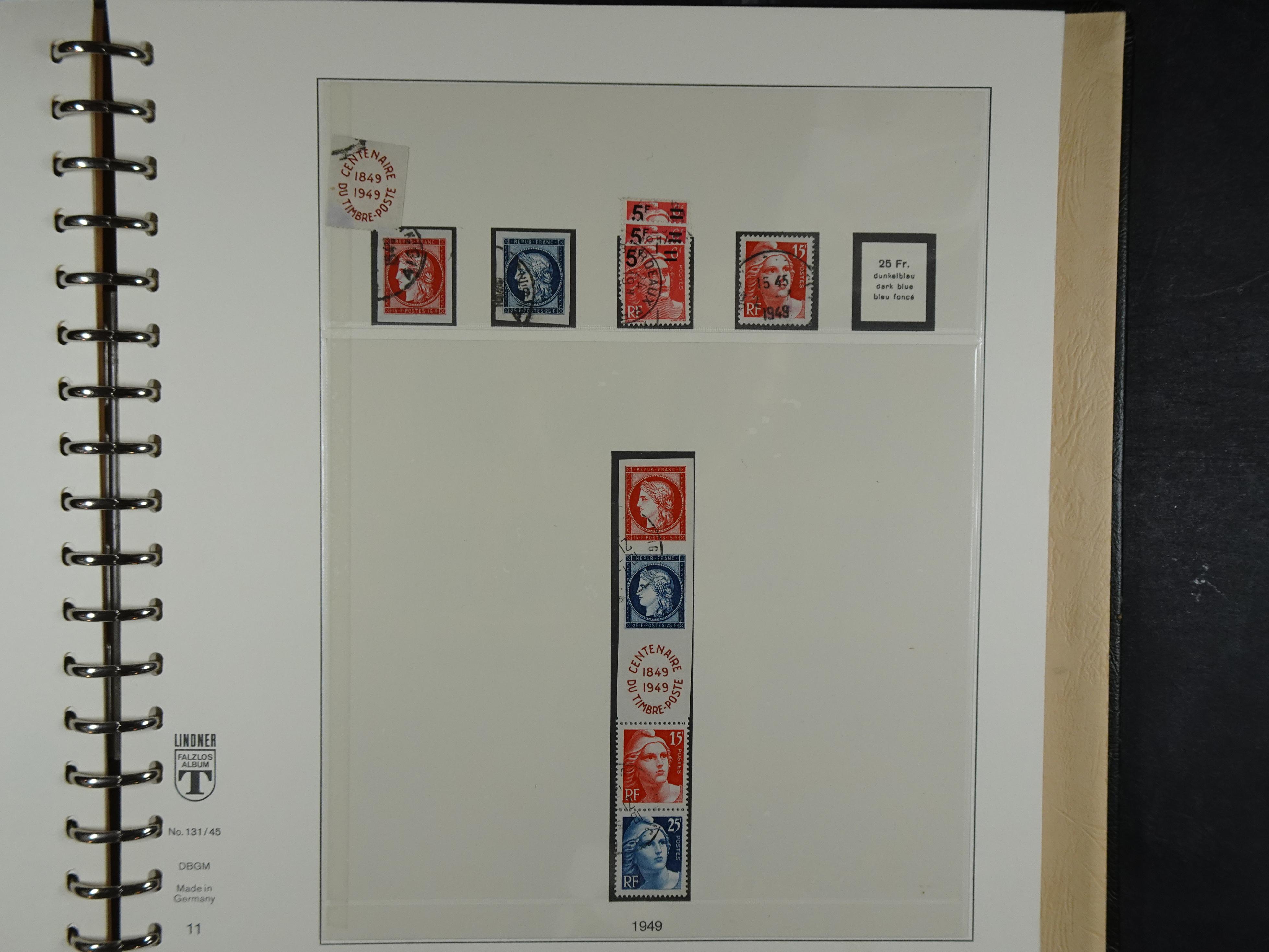 Mooie verzameling 1945 - 1959 met back of the book. 11