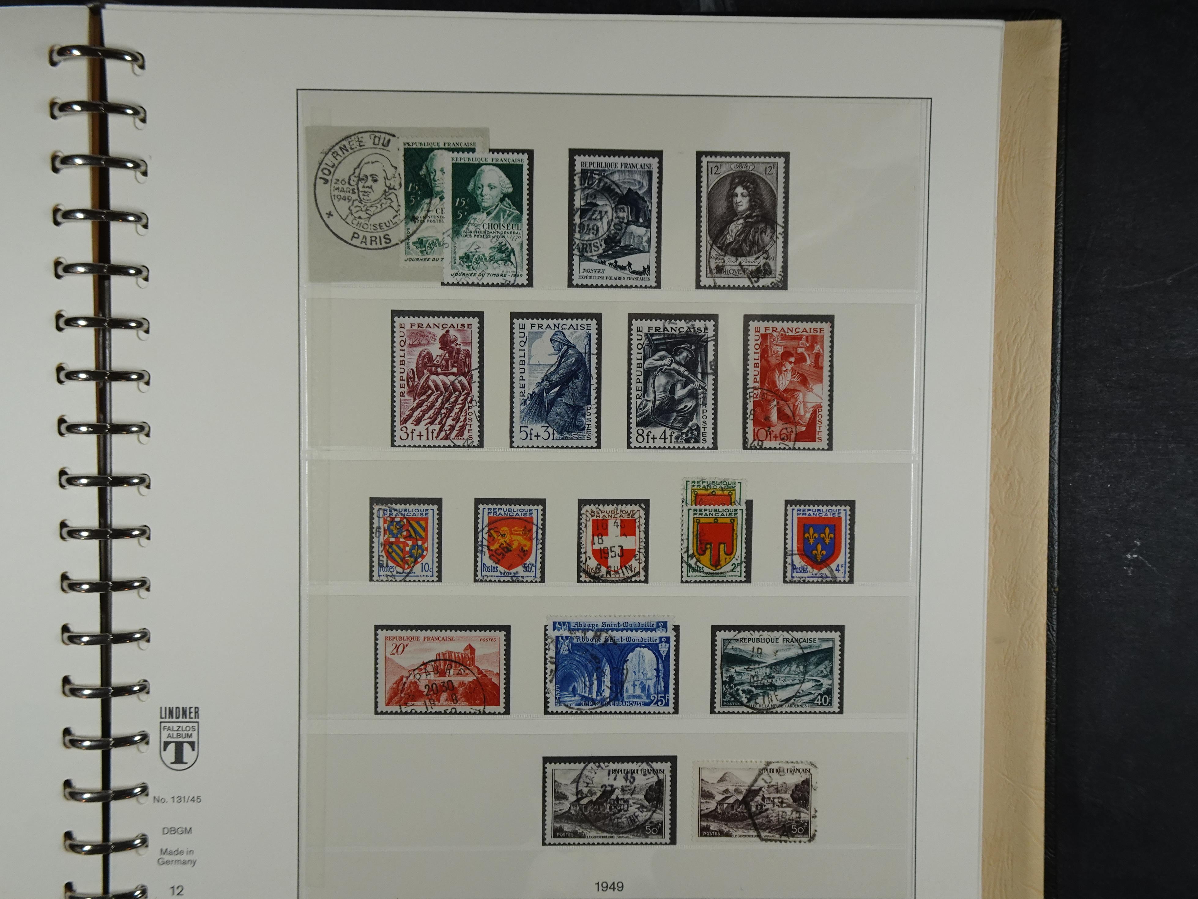 Mooie verzameling 1945 - 1959 met back of the book. 12