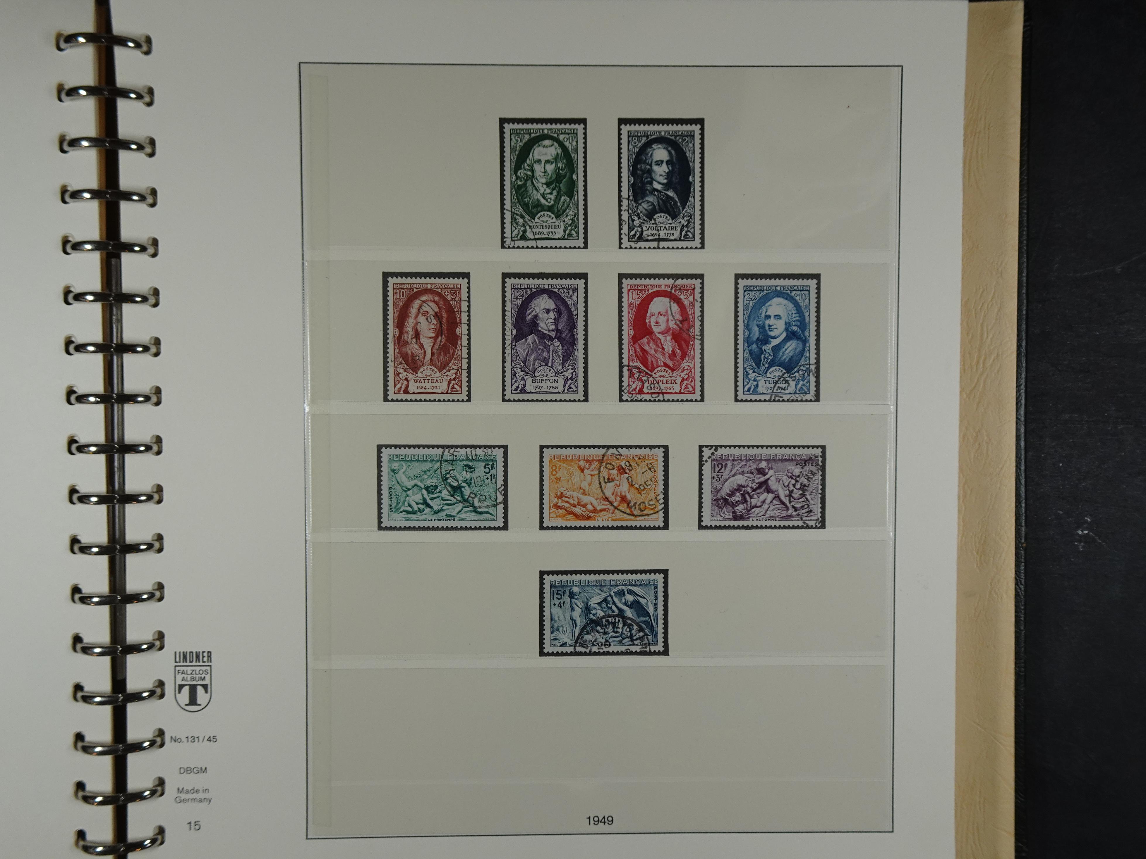 Mooie verzameling 1945 - 1959 met back of the book. 15