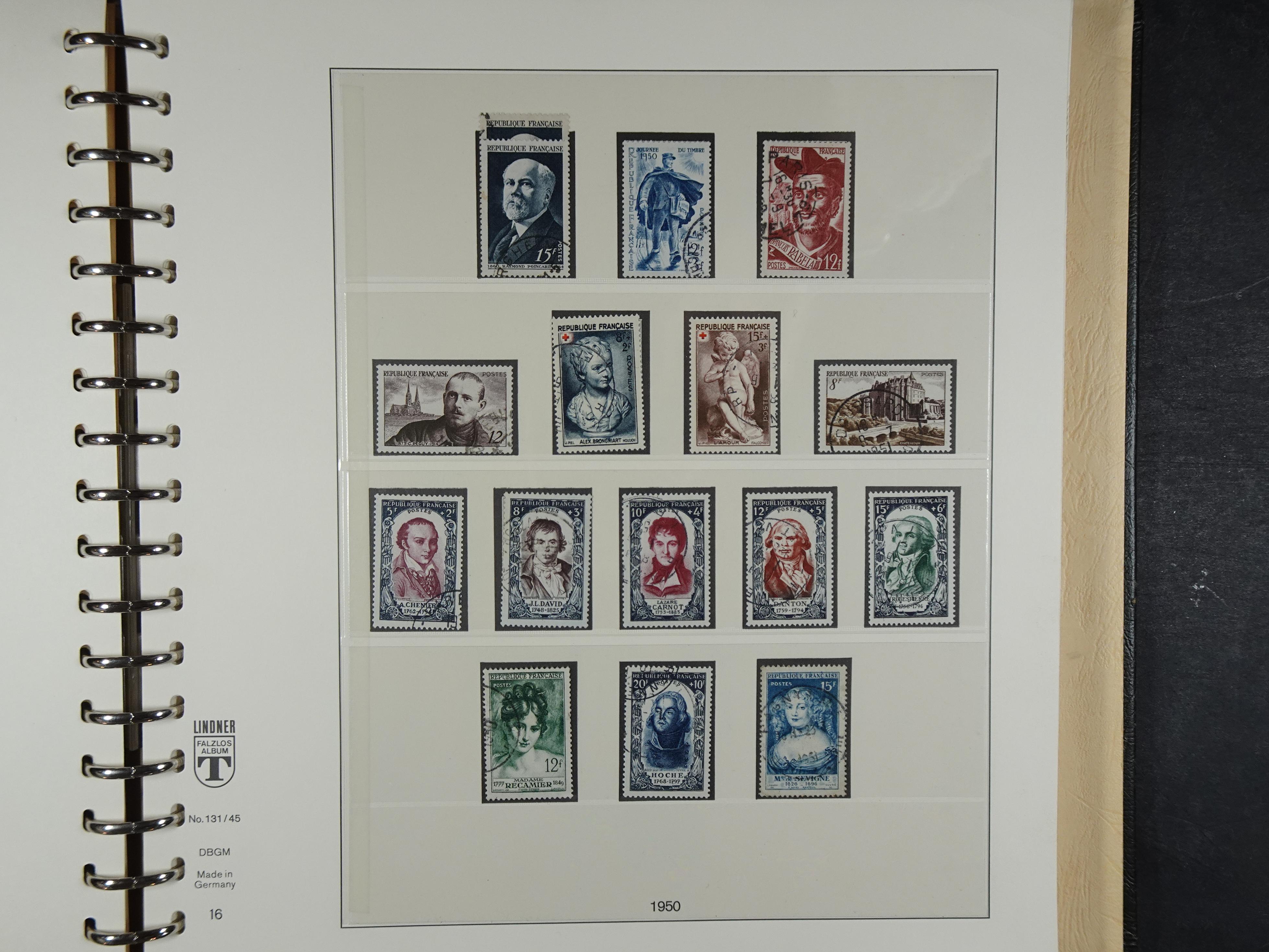 Mooie verzameling 1945 - 1959 met back of the book. 16