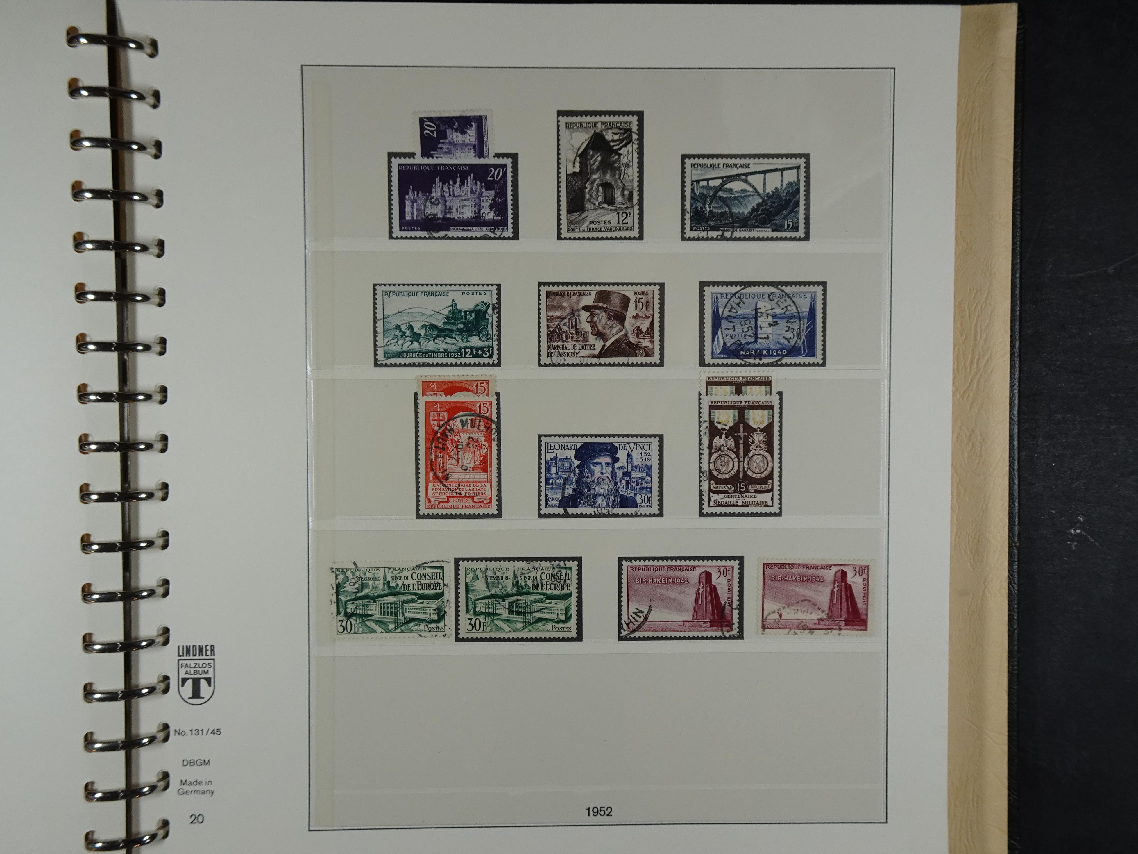 Mooie verzameling 1945 - 1959 met back of the book. 20