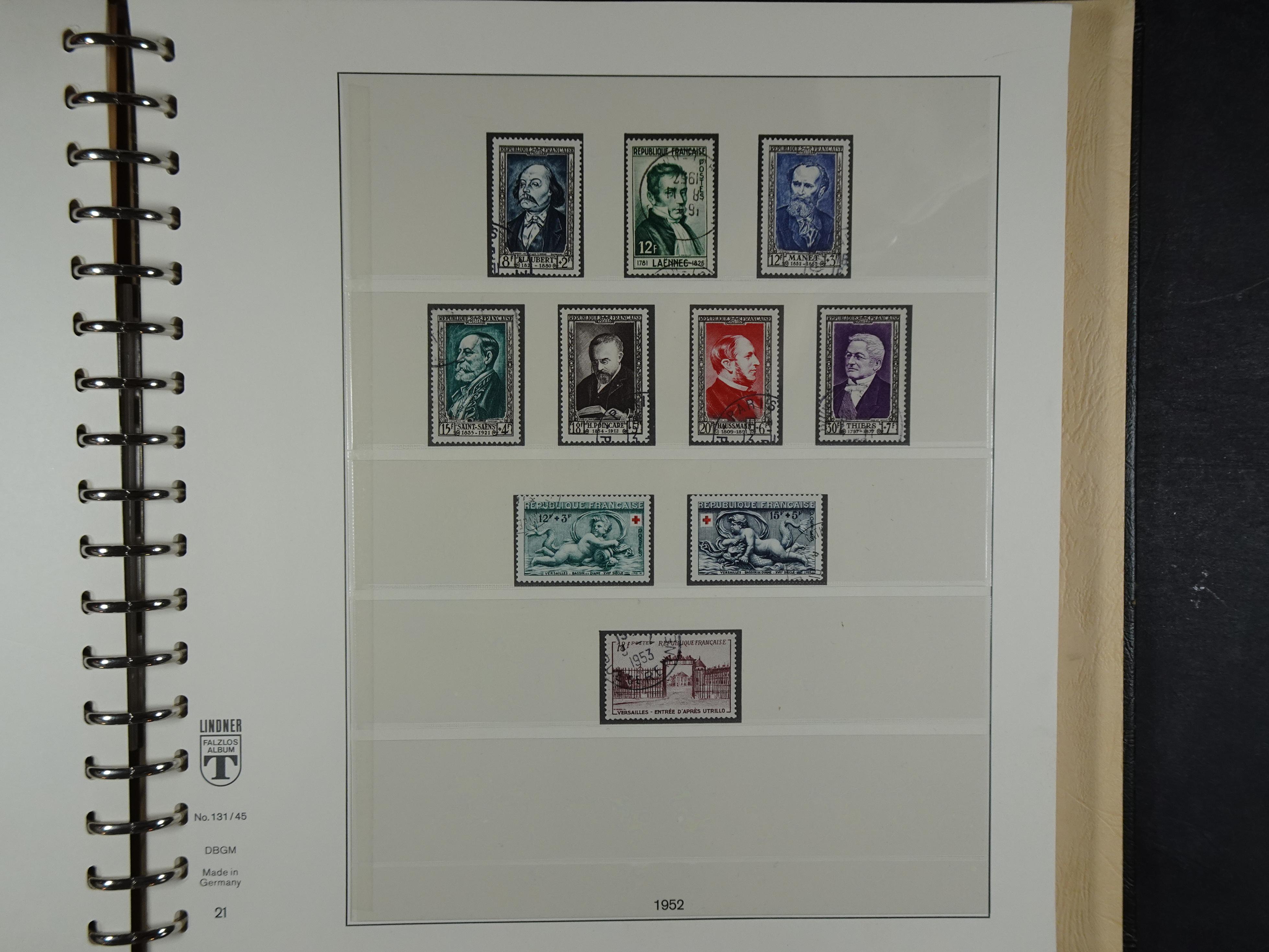 Mooie verzameling 1945 - 1959 met back of the book. 21