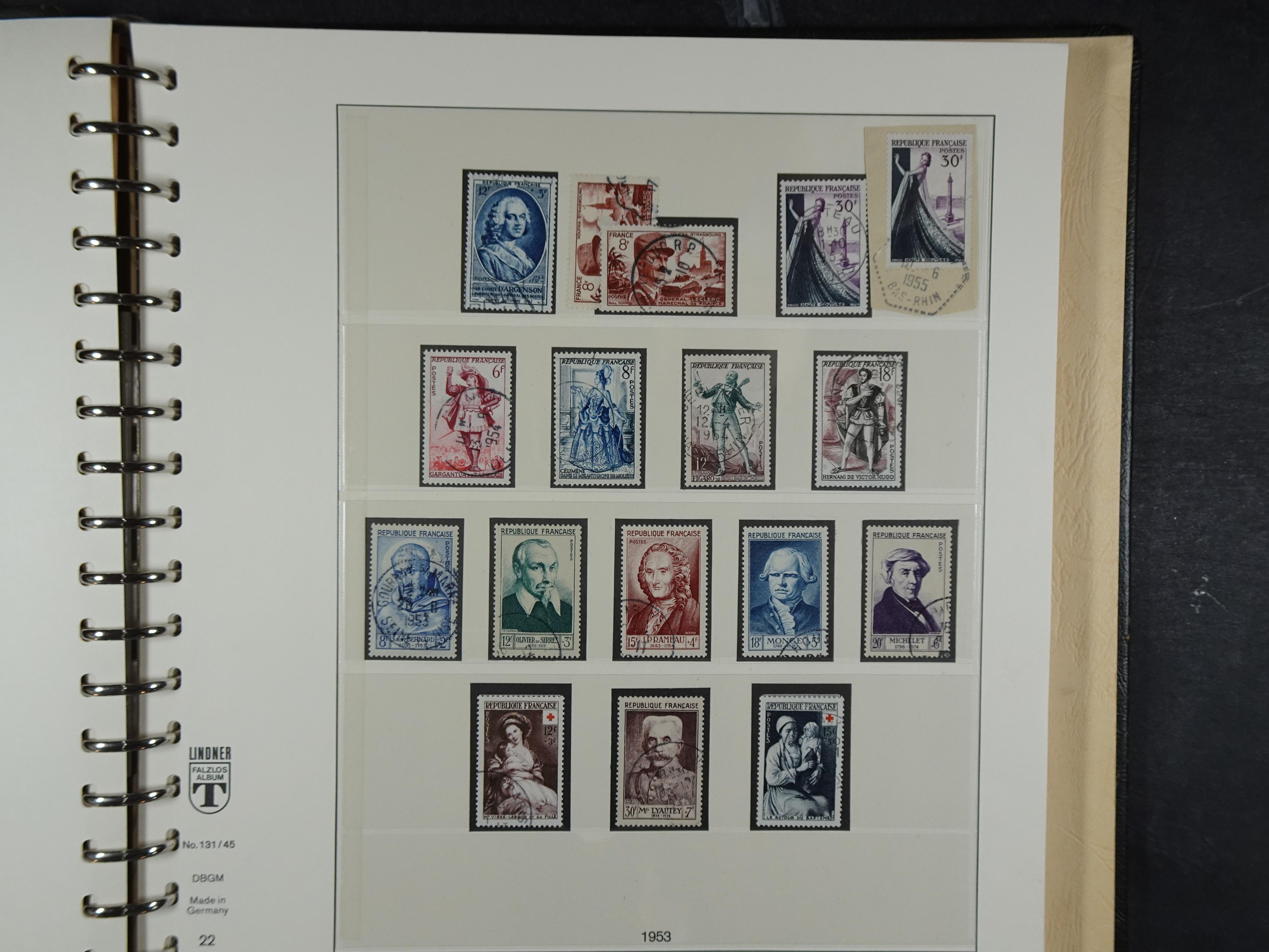 Mooie verzameling 1945 - 1959 met back of the book. 22