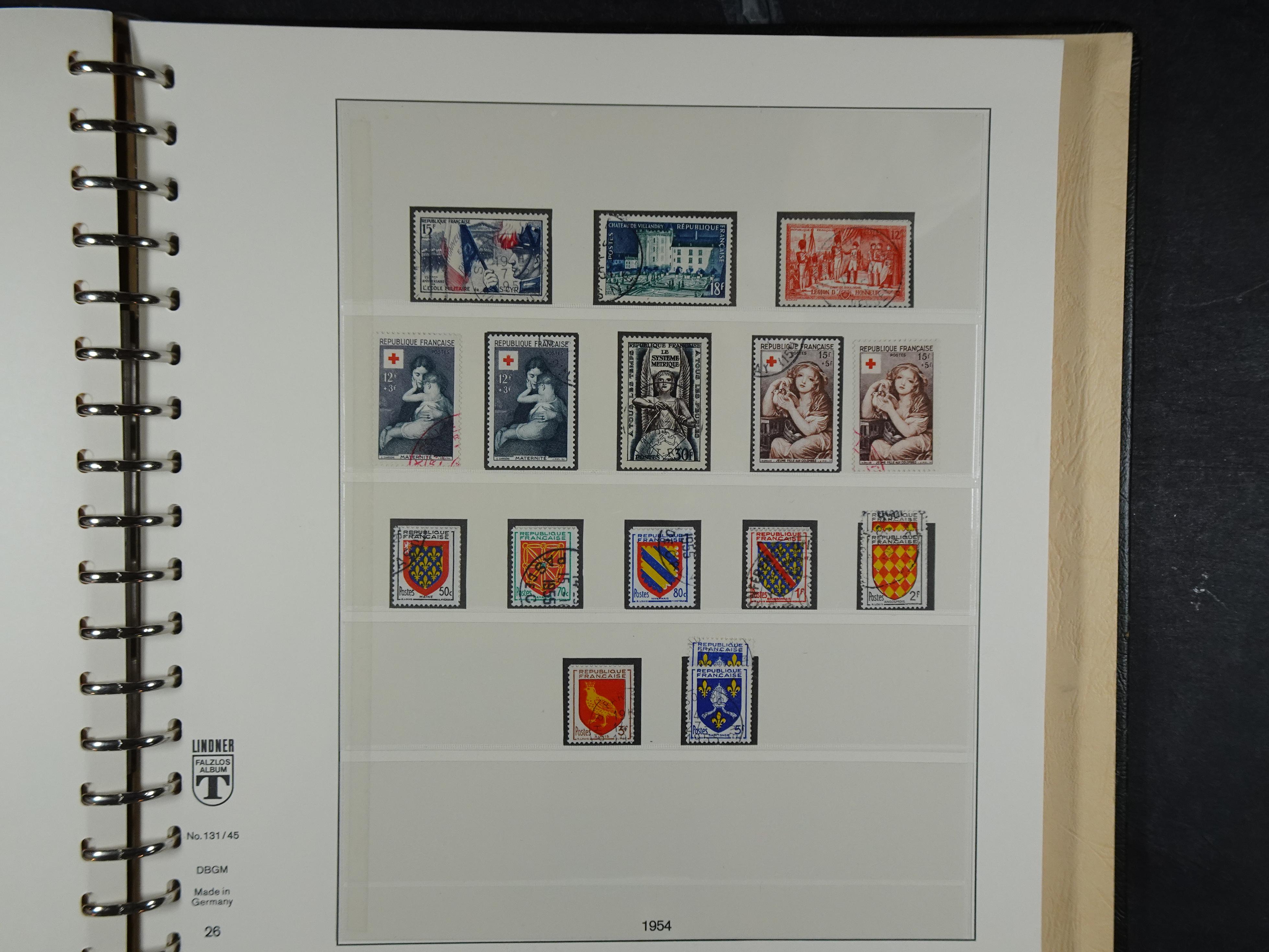 Mooie verzameling 1945 - 1959 met back of the book. 26