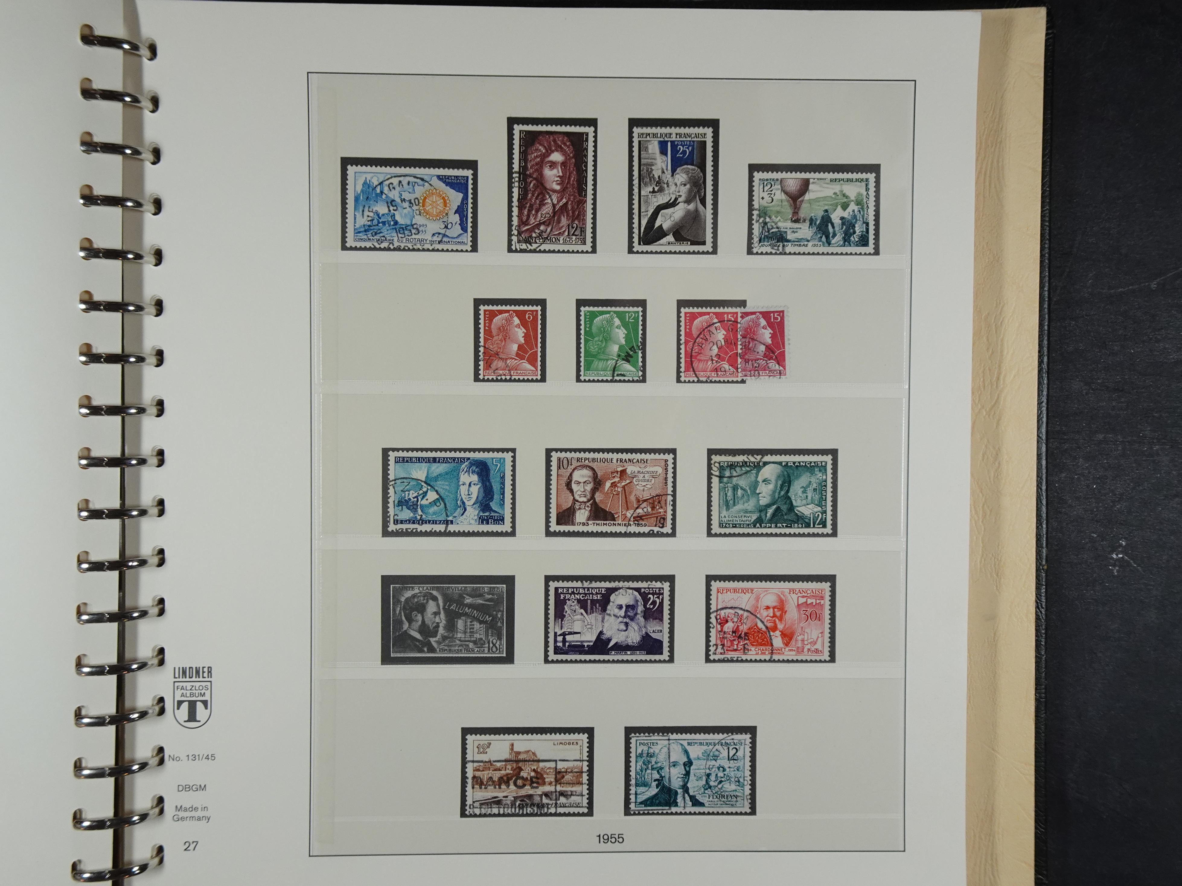 Mooie verzameling 1945 - 1959 met back of the book. 27