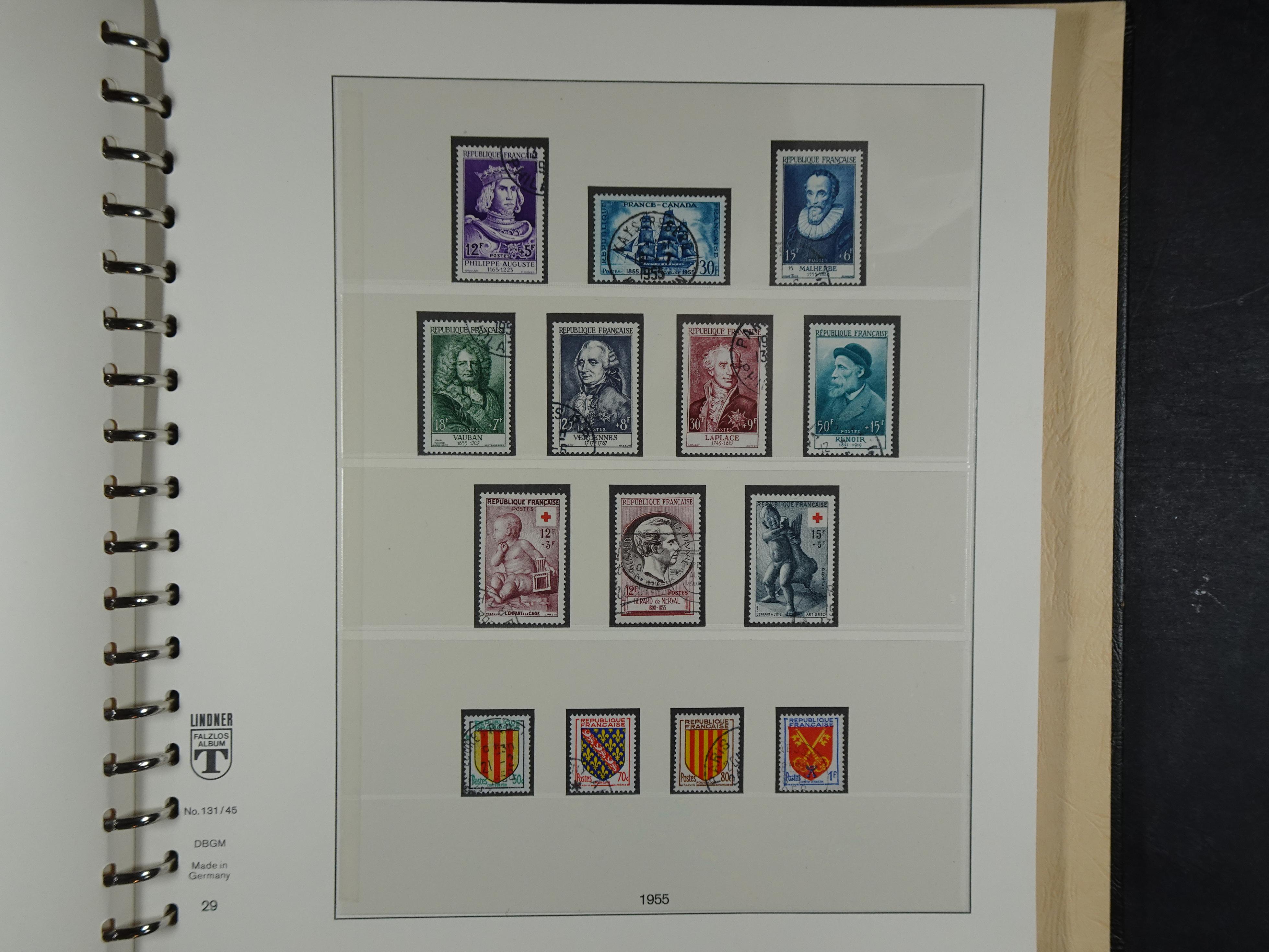 Mooie verzameling 1945 - 1959 met back of the book. 29