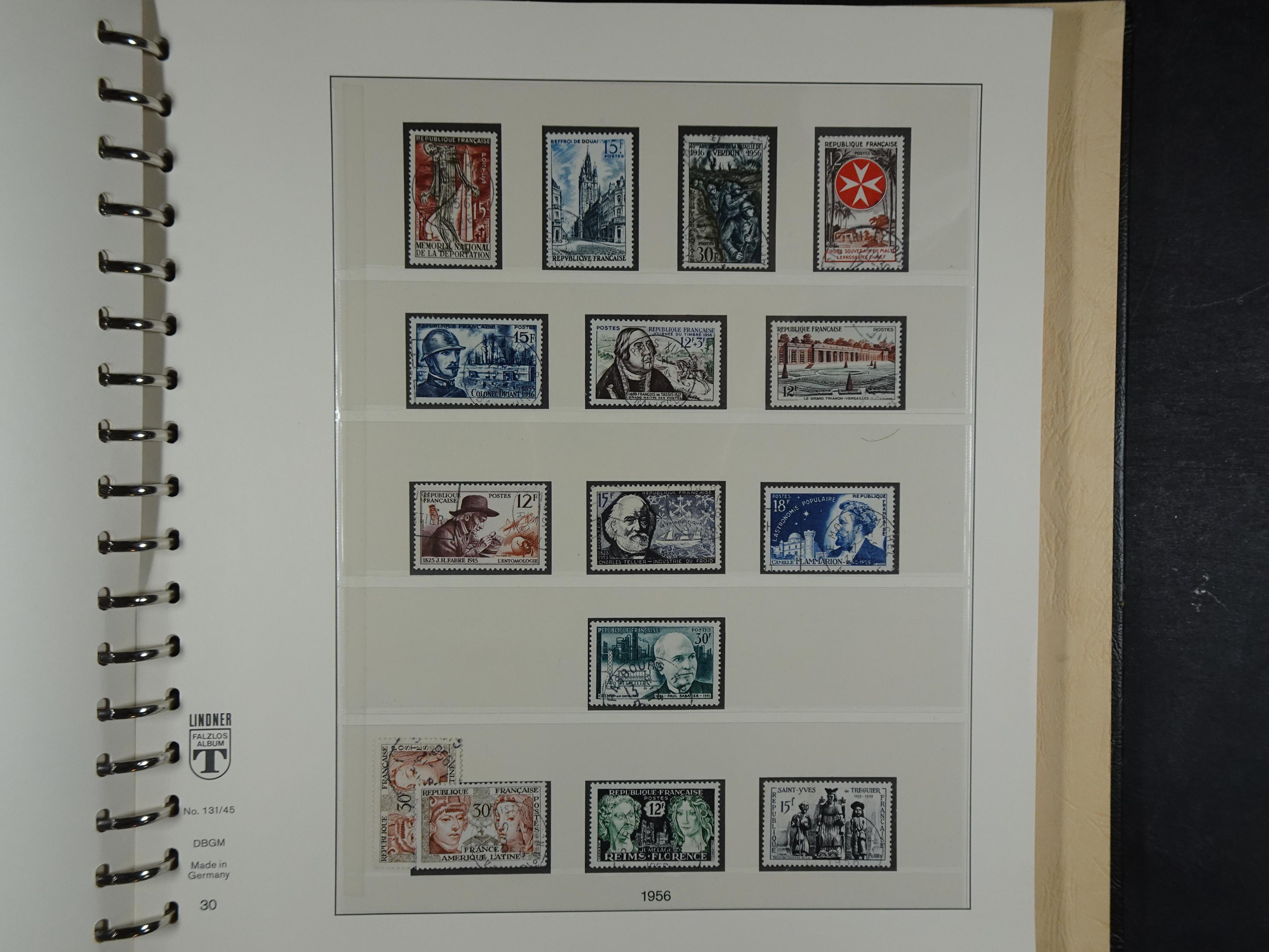 Mooie verzameling 1945 - 1959 met back of the book. 30