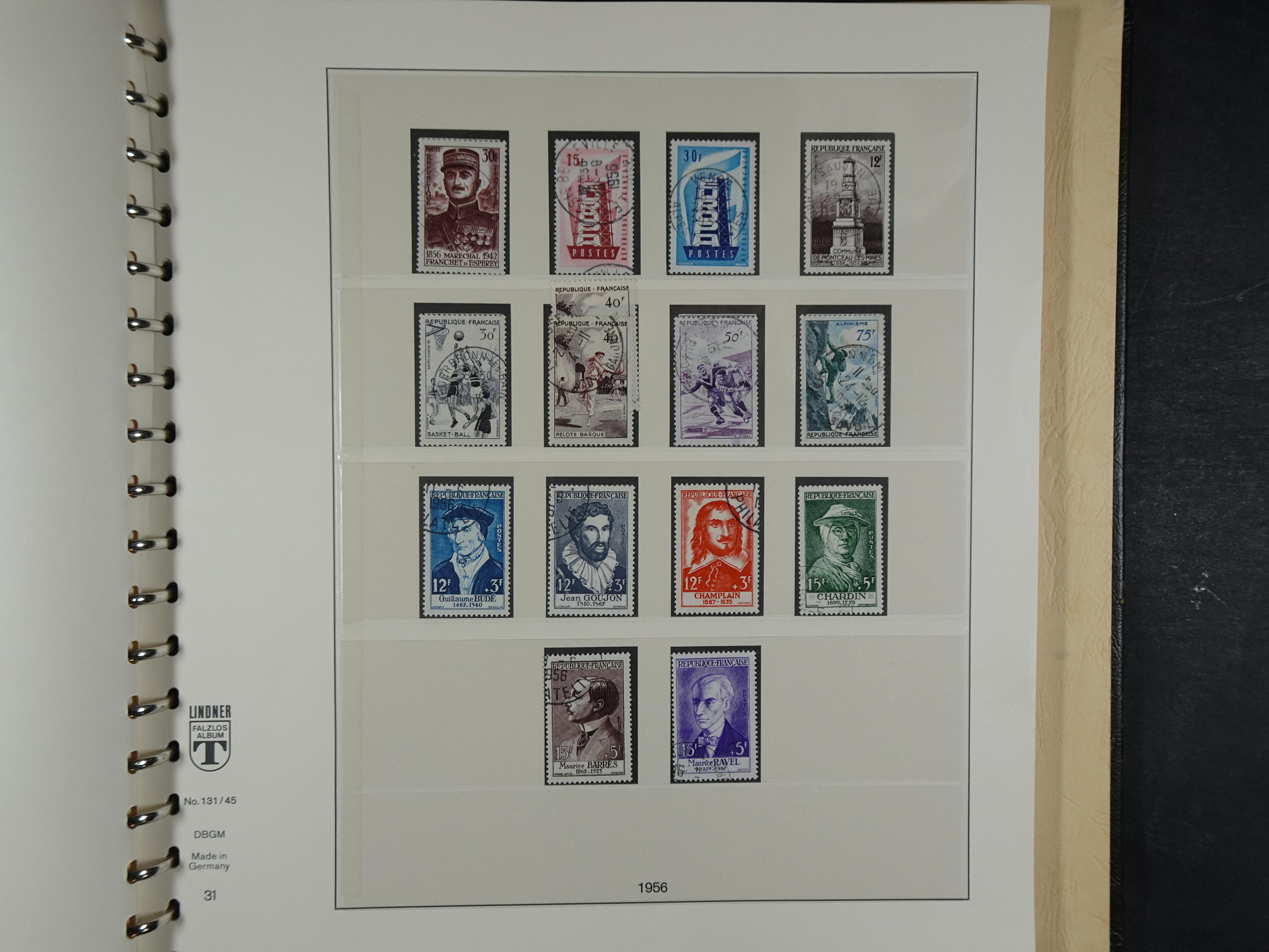 Mooie verzameling 1945 - 1959 met back of the book. 31