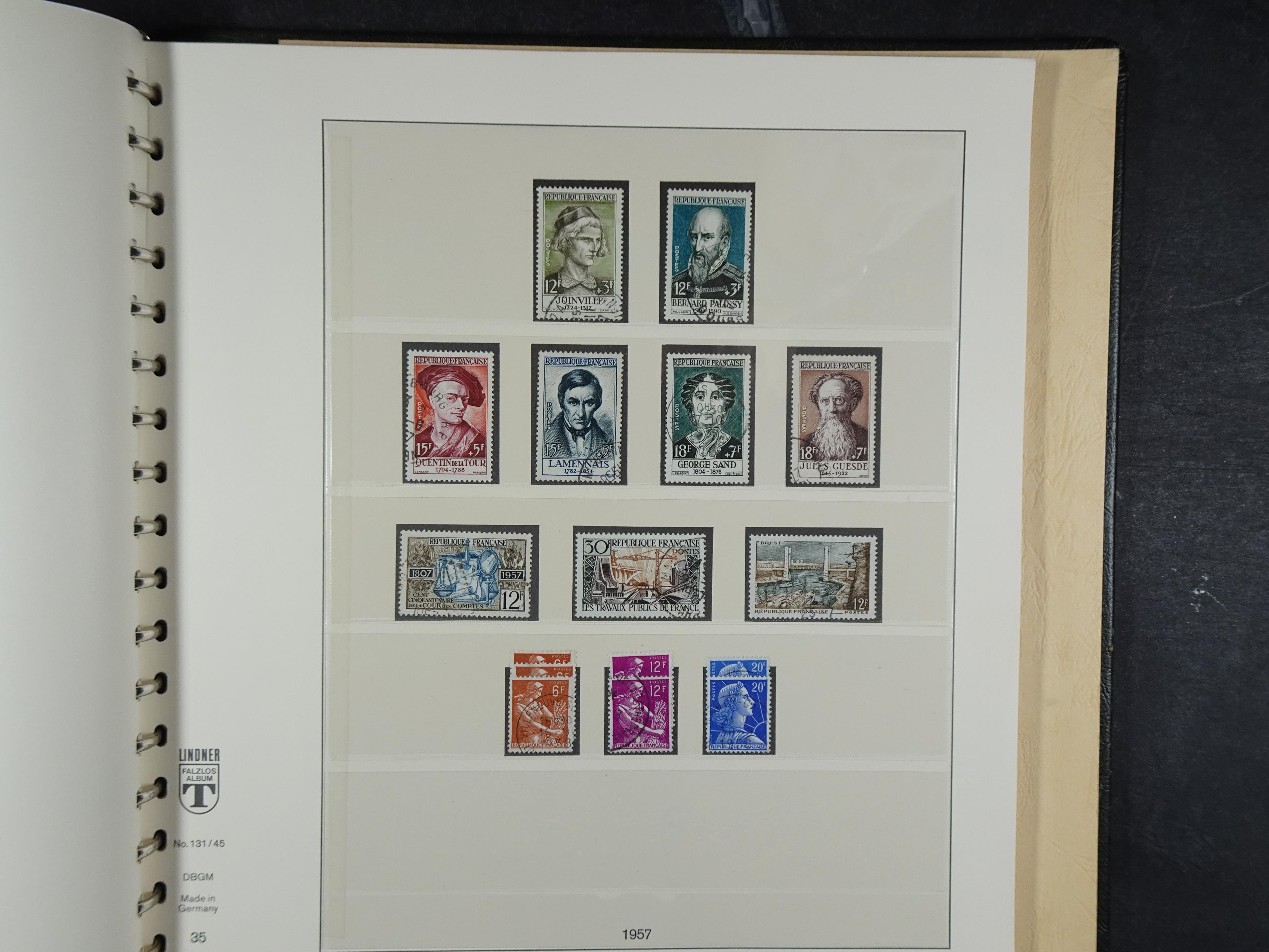 Mooie verzameling 1945 - 1959 met back of the book. 35