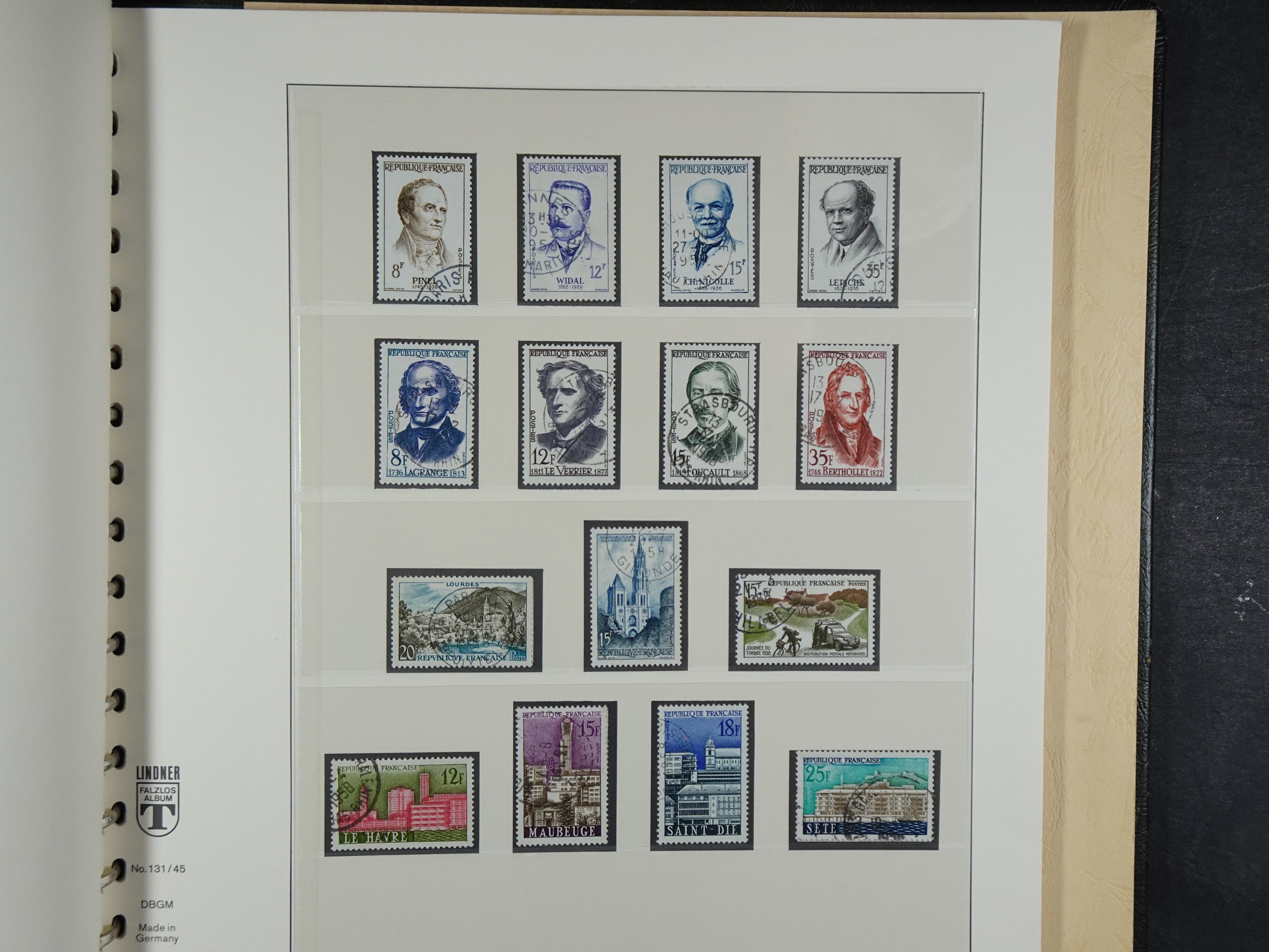 Mooie verzameling 1945 - 1959 met back of the book. 37