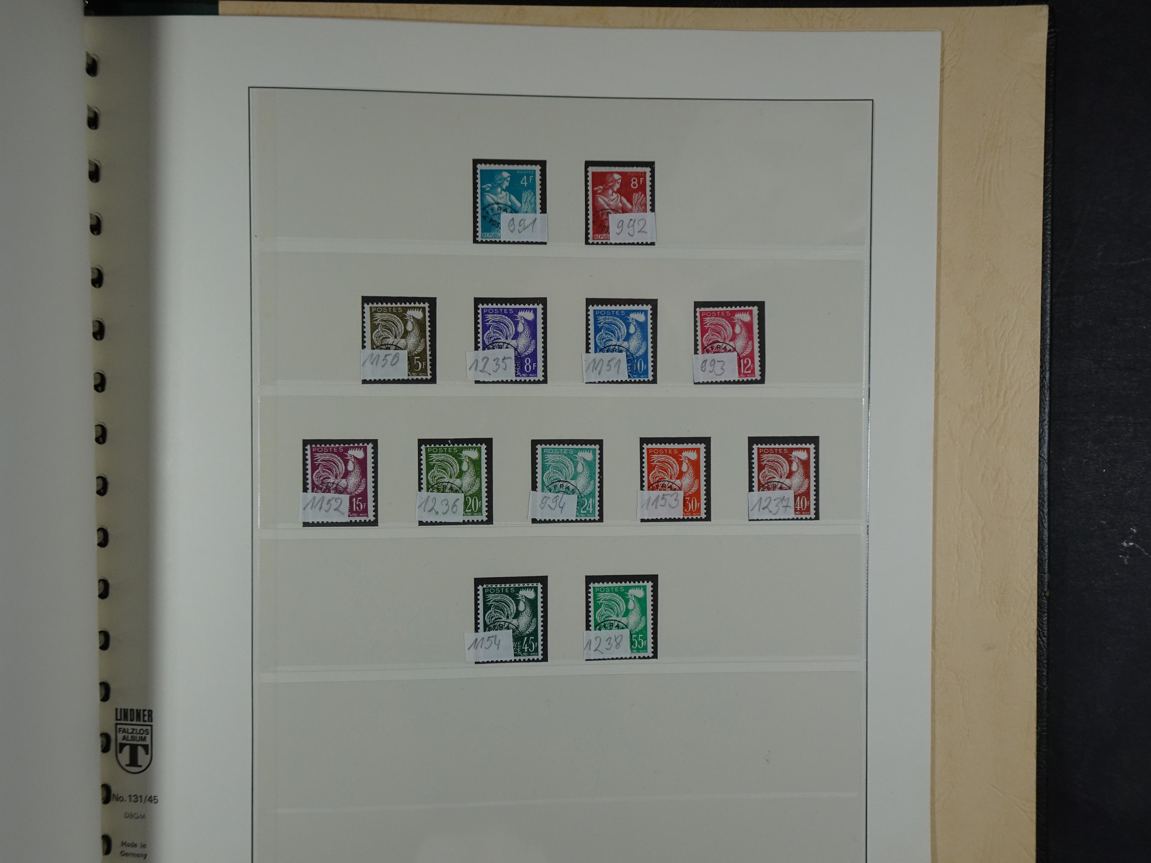 Mooie verzameling 1945 - 1959 met back of the book. 47