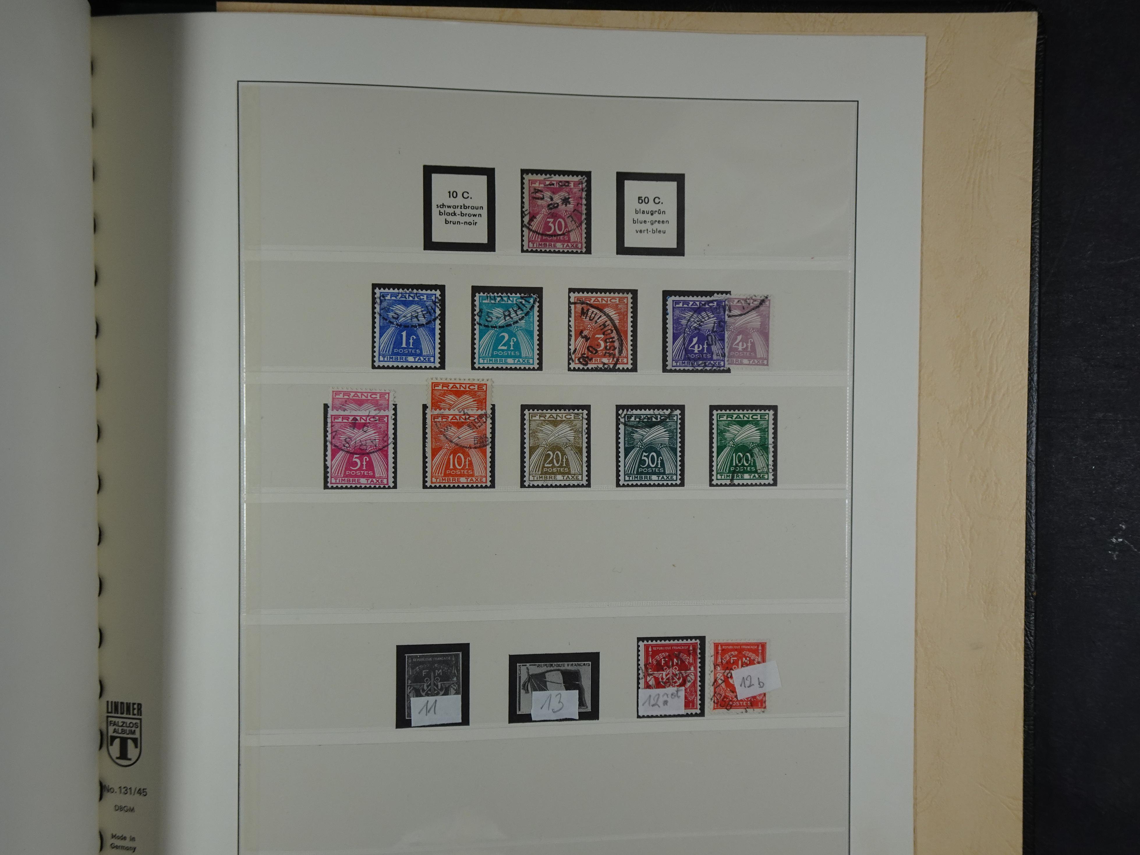 Mooie verzameling 1945 - 1959 met back of the book. 48