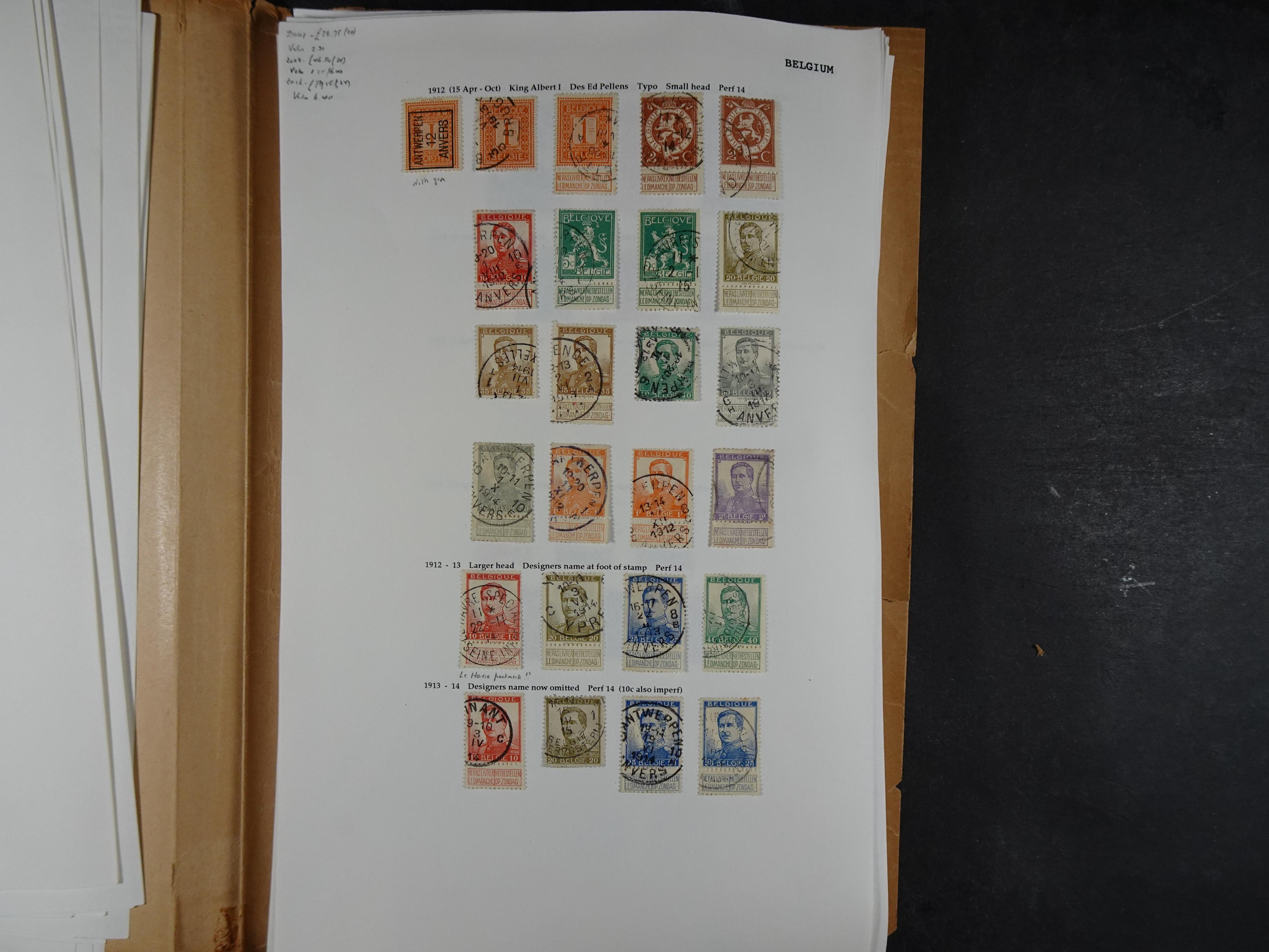 Mooi gebruikte collectie.
Zeer hoge cat waarde. 12