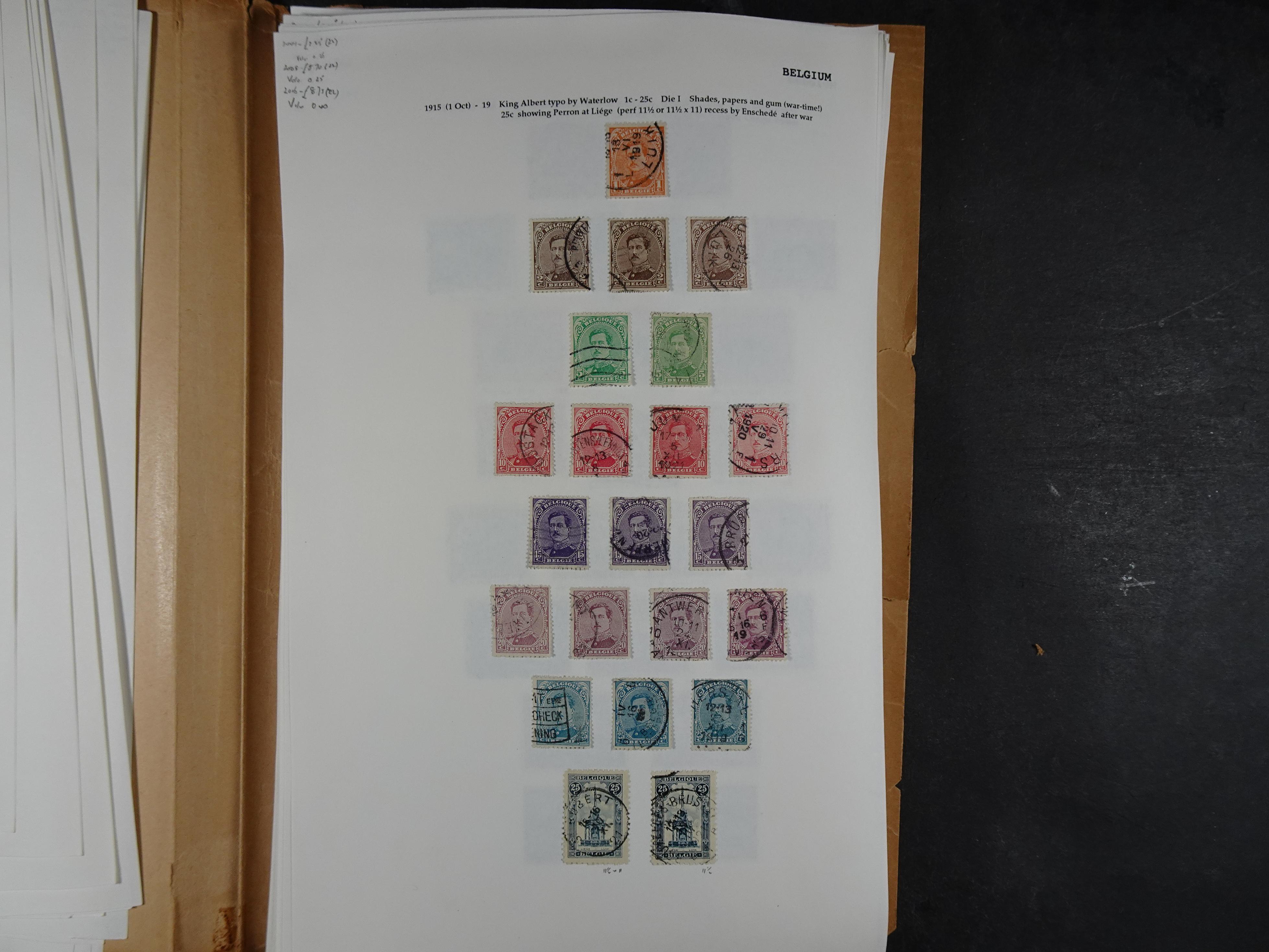 Mooi gebruikte collectie.
Zeer hoge cat waarde. 14