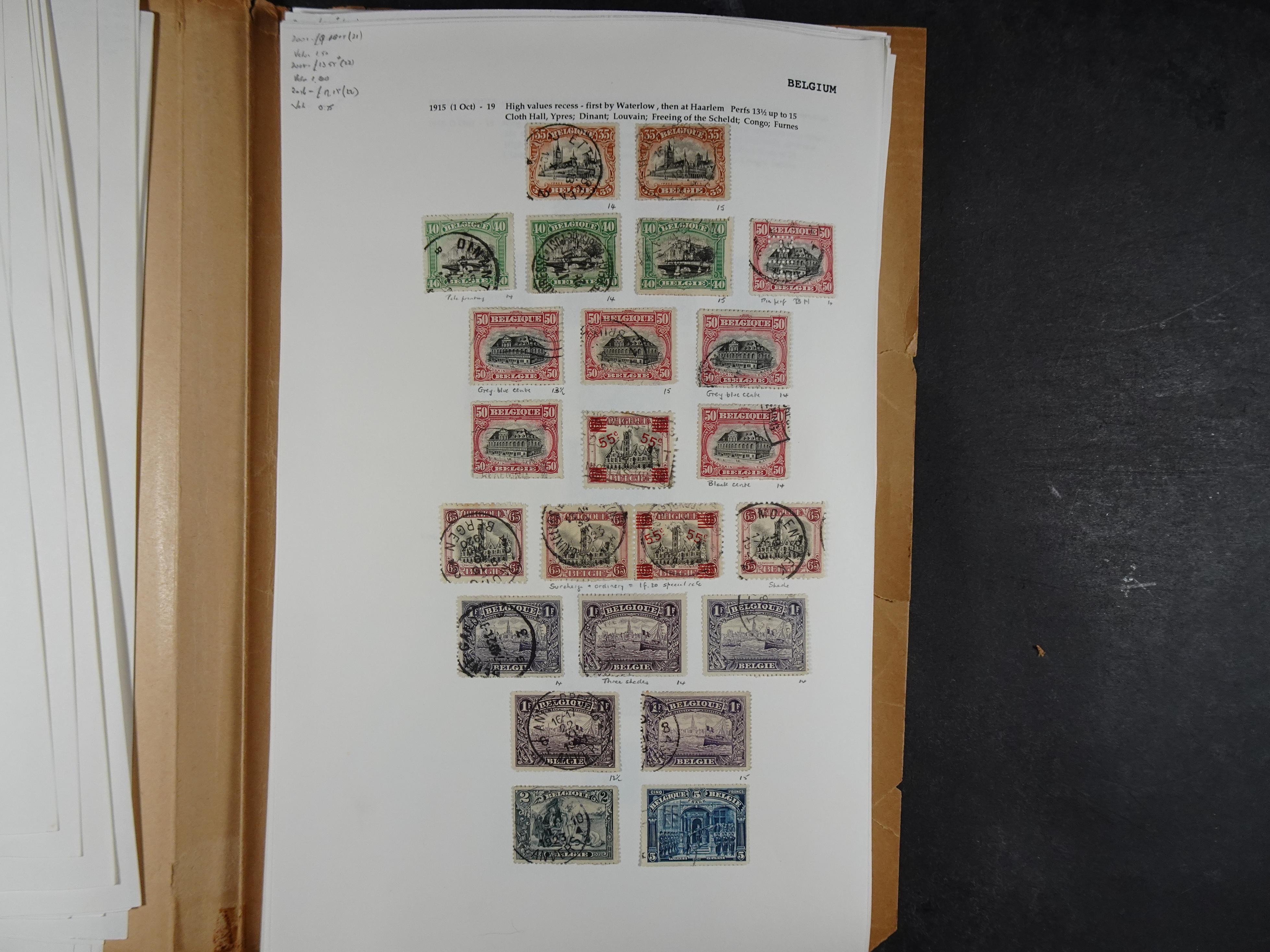 Mooi gebruikte collectie.
Zeer hoge cat waarde. 15