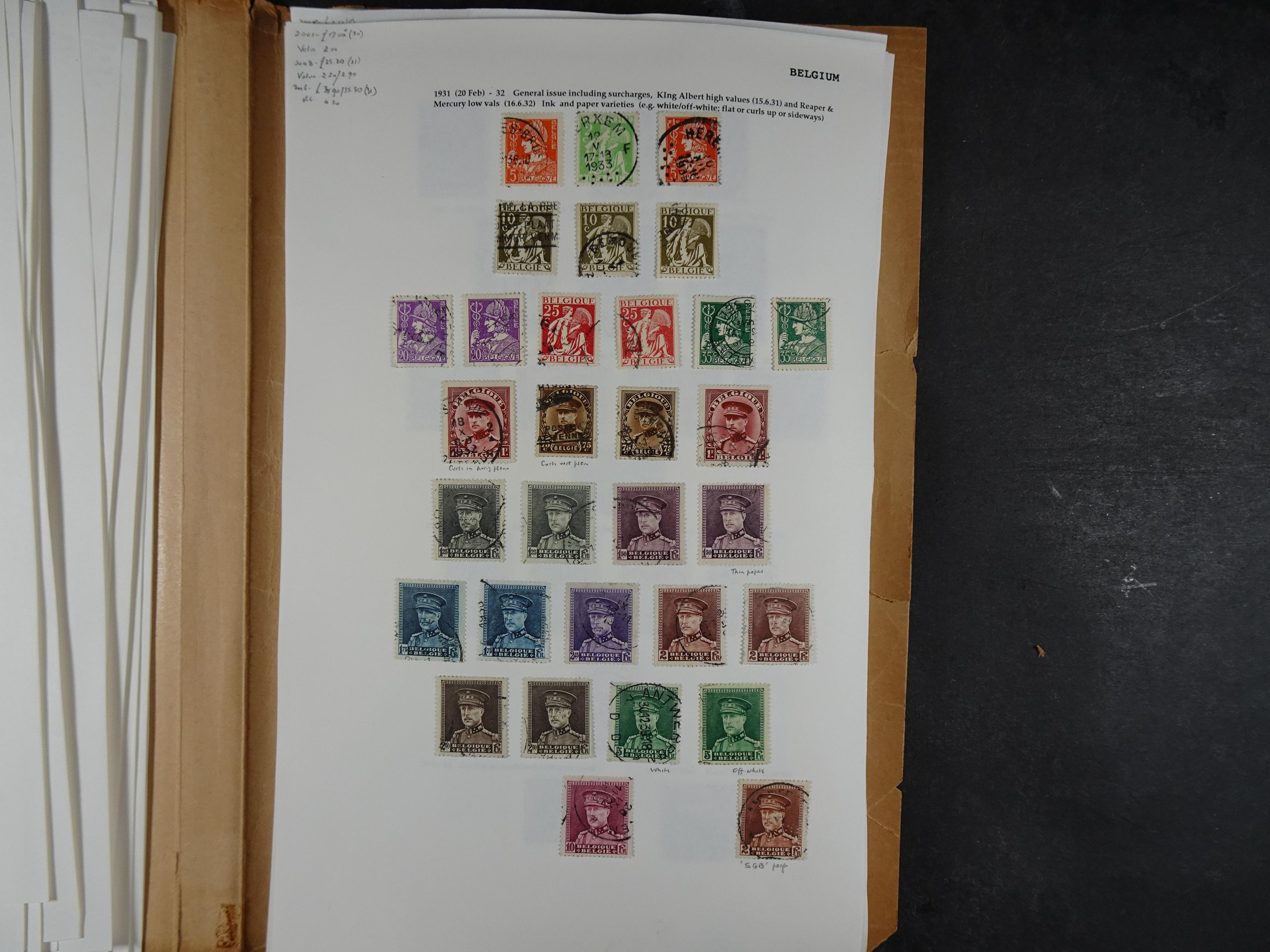 Mooi gebruikte collectie.
Zeer hoge cat waarde. 36