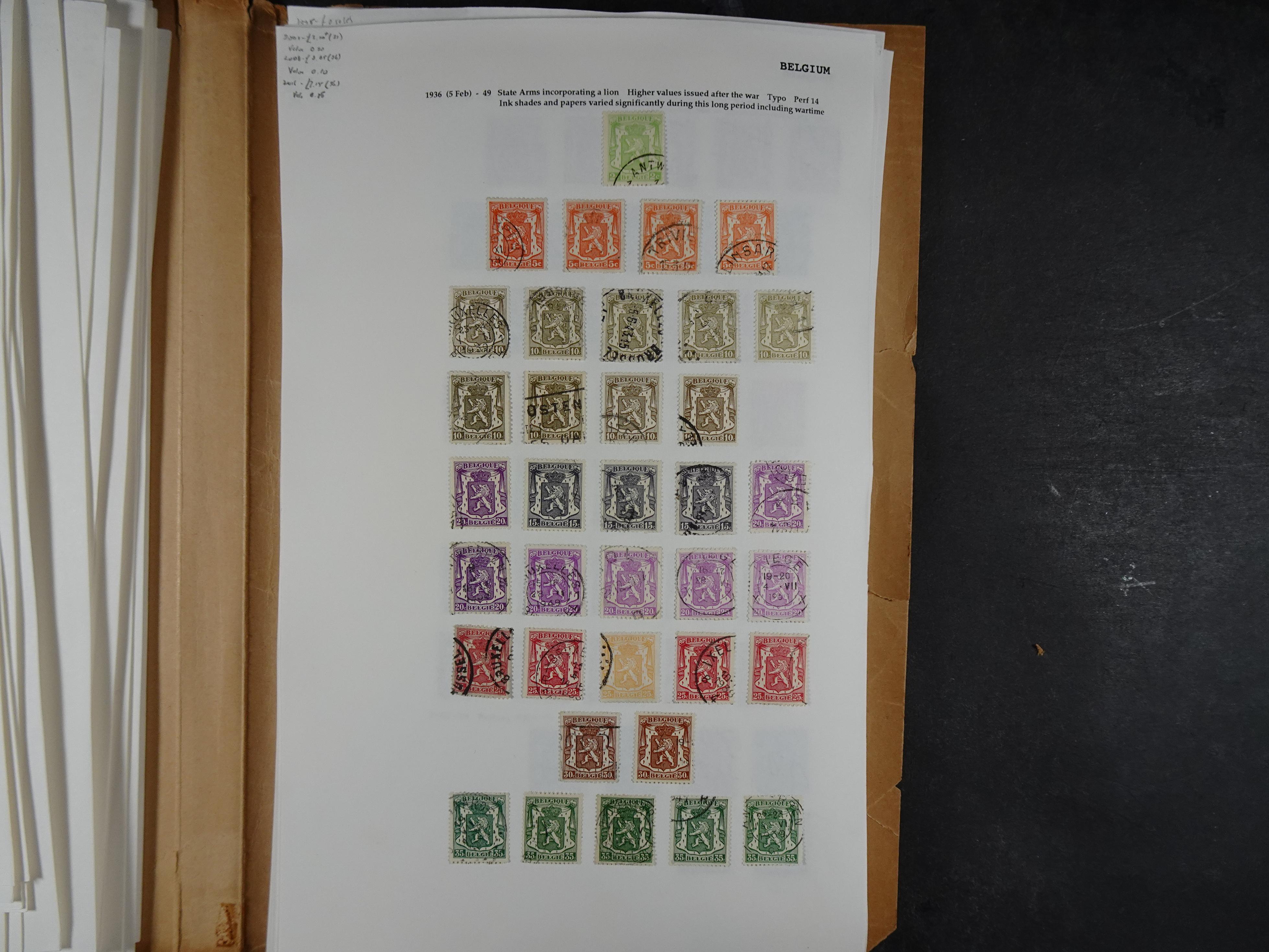 Mooi gebruikte collectie.
Zeer hoge cat waarde. 41