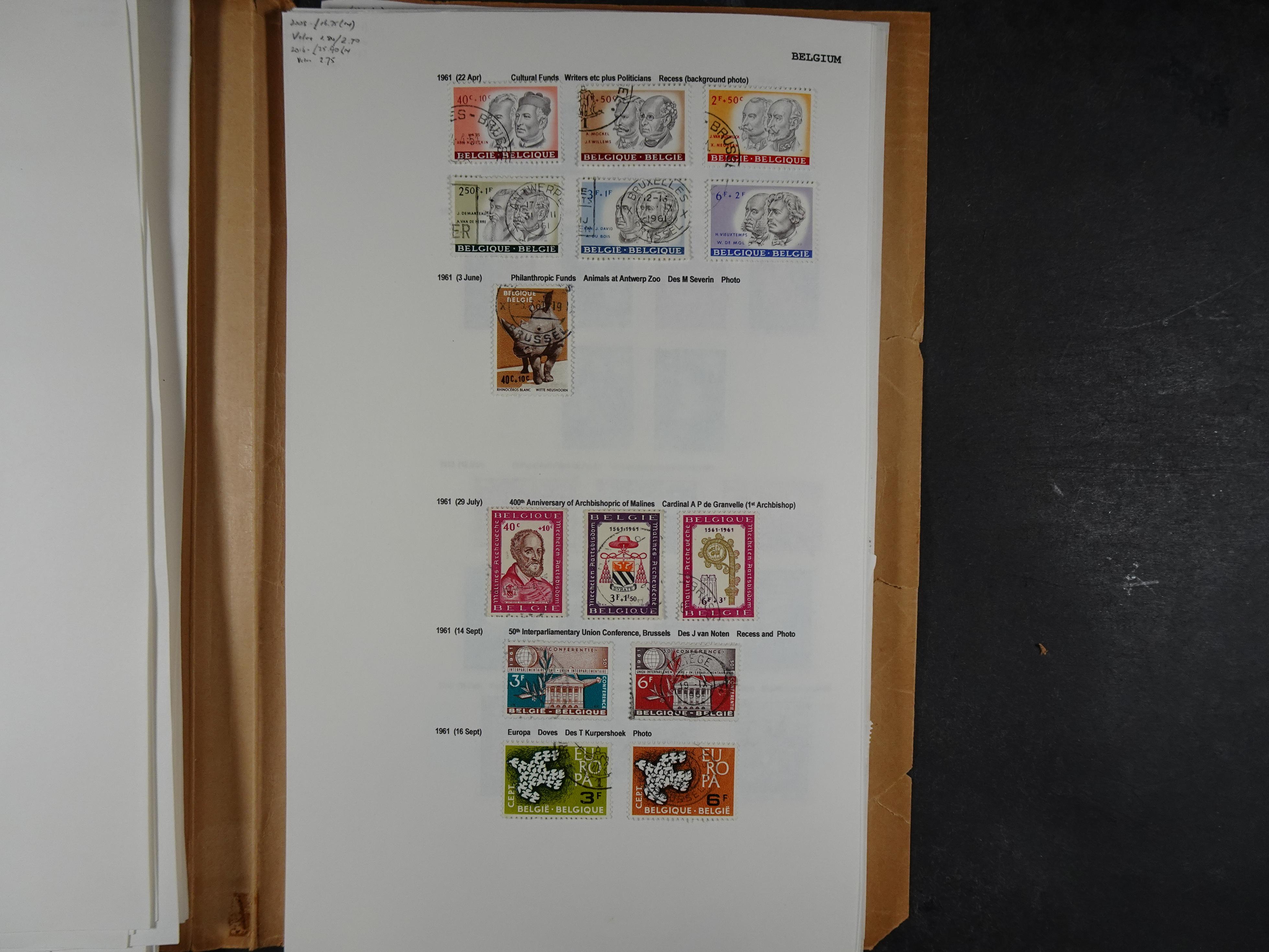 Mooi gebruikte collectie.
Zeer hoge cat waarde. 91