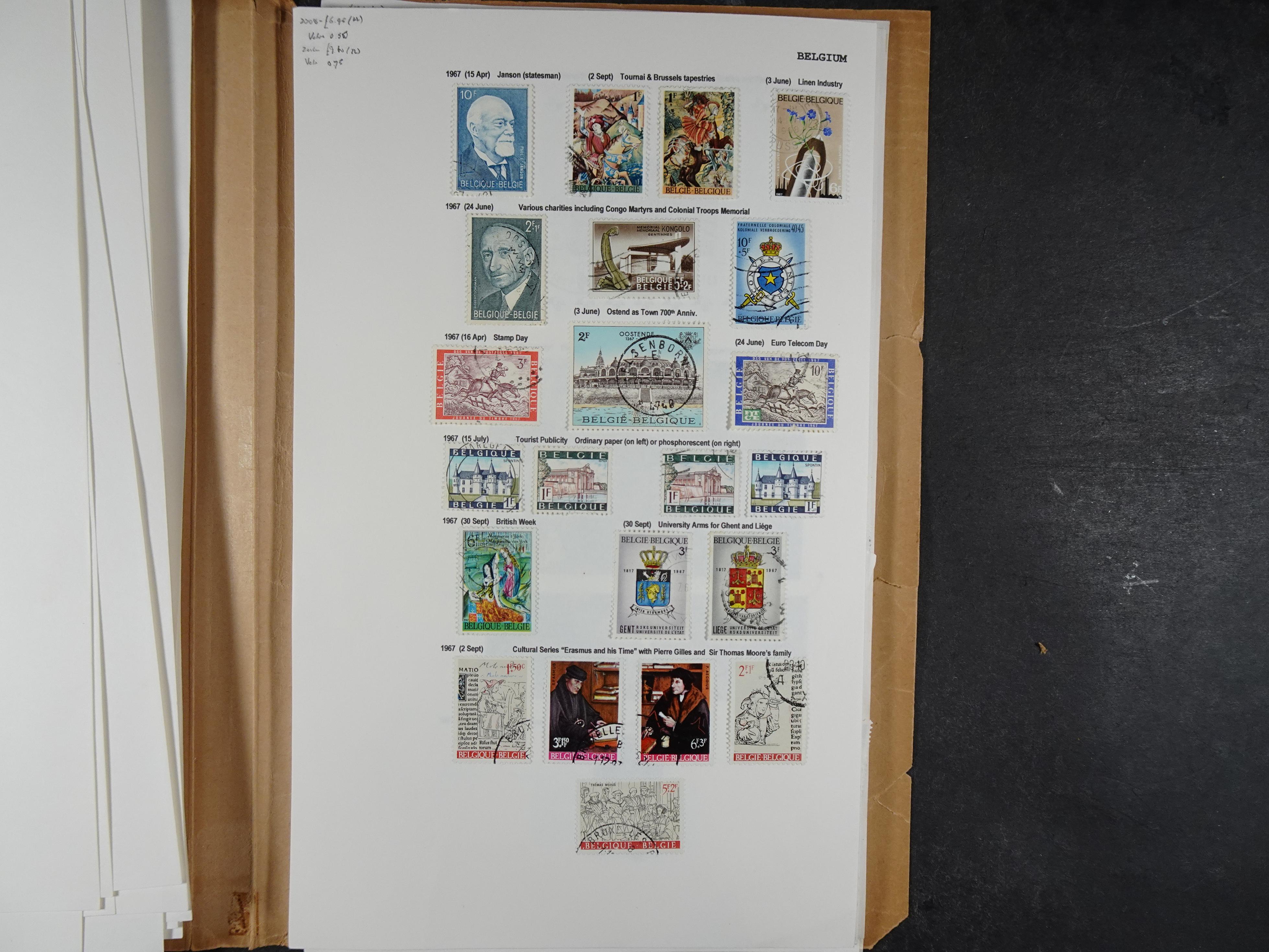 Mooi gebruikte collectie.
Zeer hoge cat waarde. 107