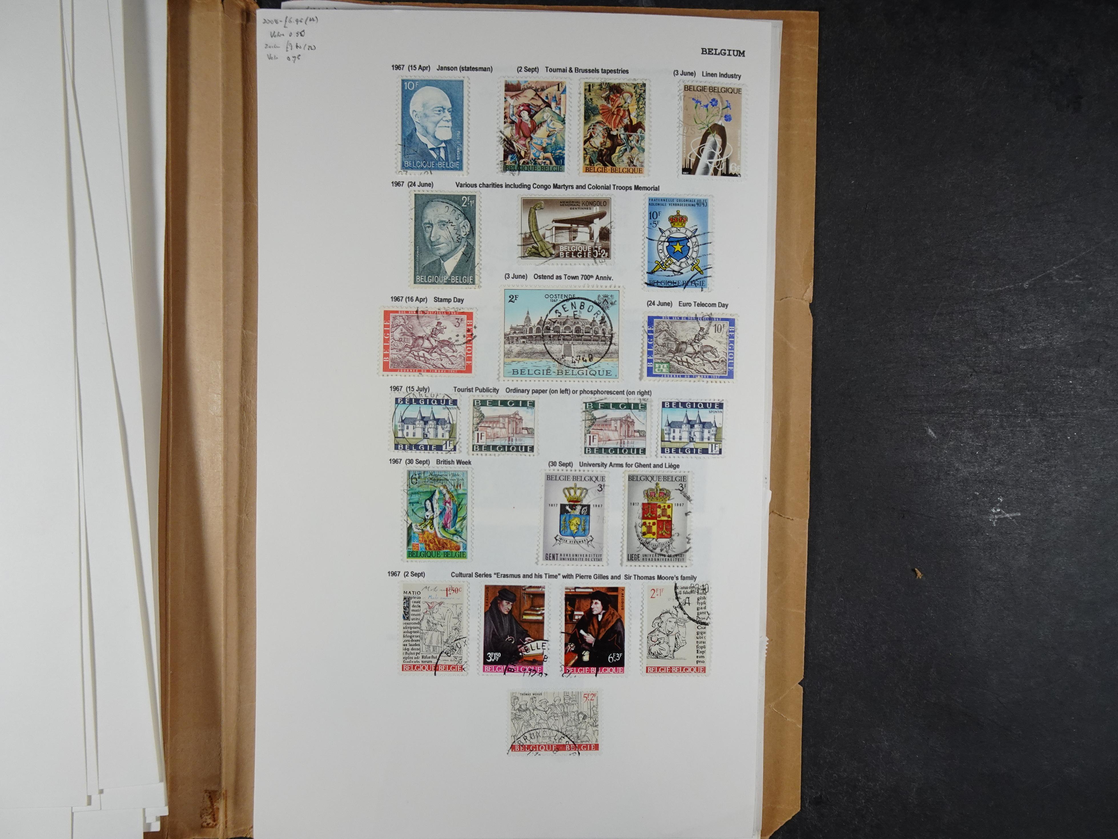 Mooi gebruikte collectie.
Zeer hoge cat waarde. 108