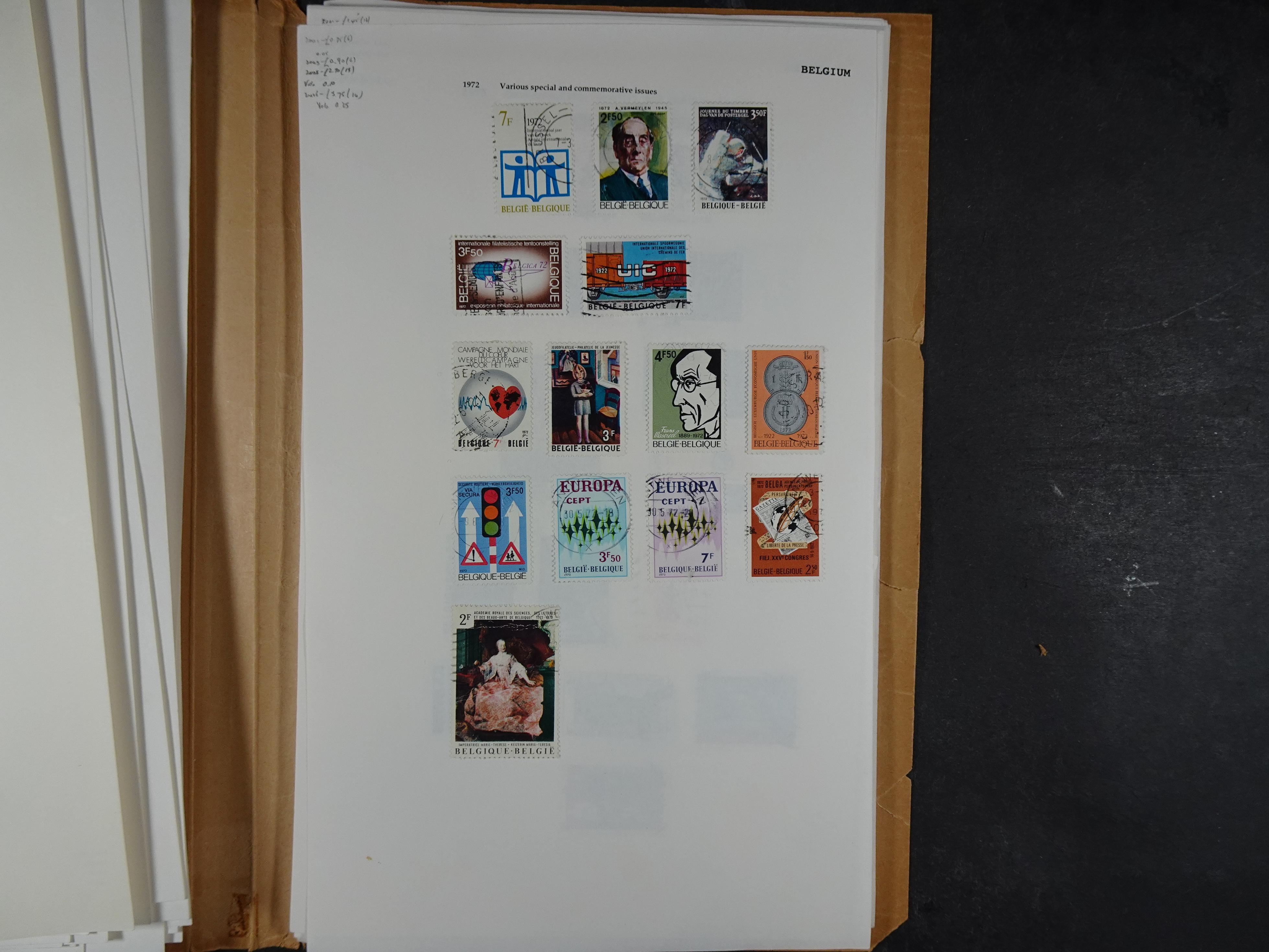 Mooi gebruikte collectie.
Zeer hoge cat waarde. 119