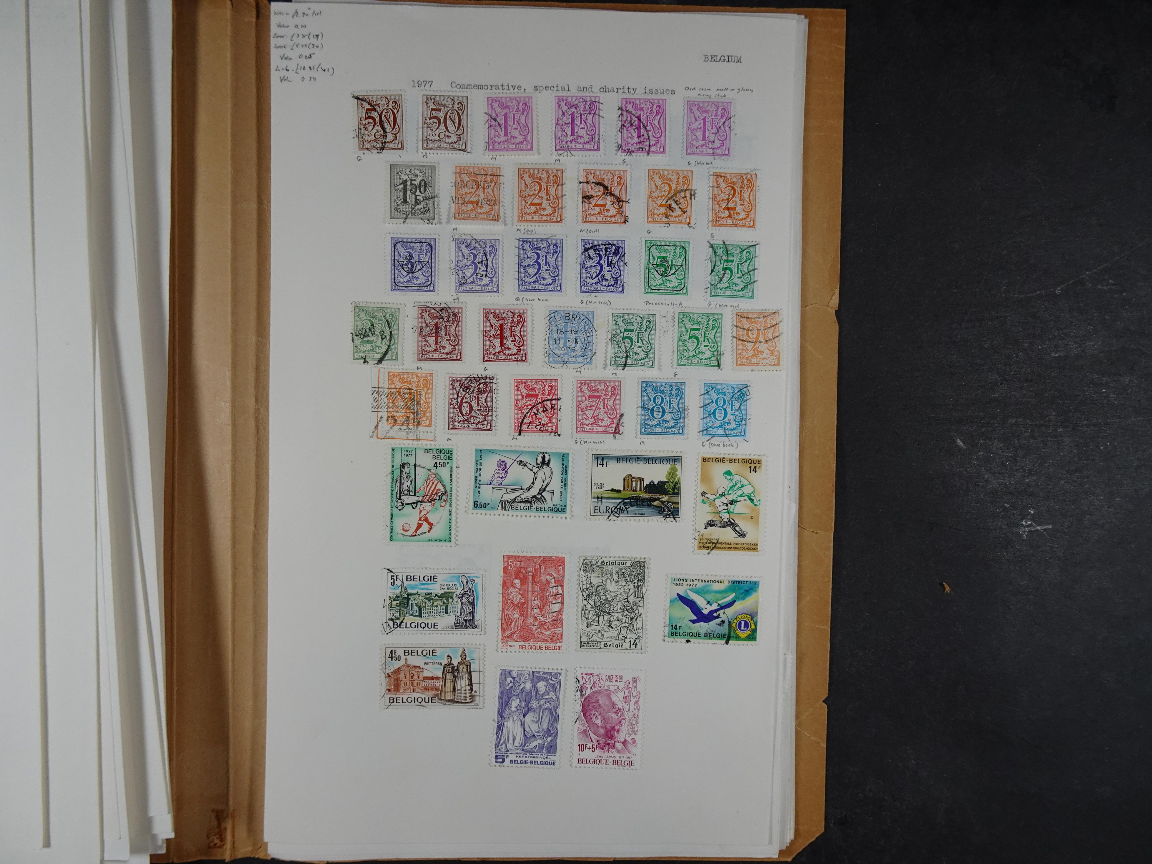 Mooi gebruikte collectie.
Zeer hoge cat waarde. 124