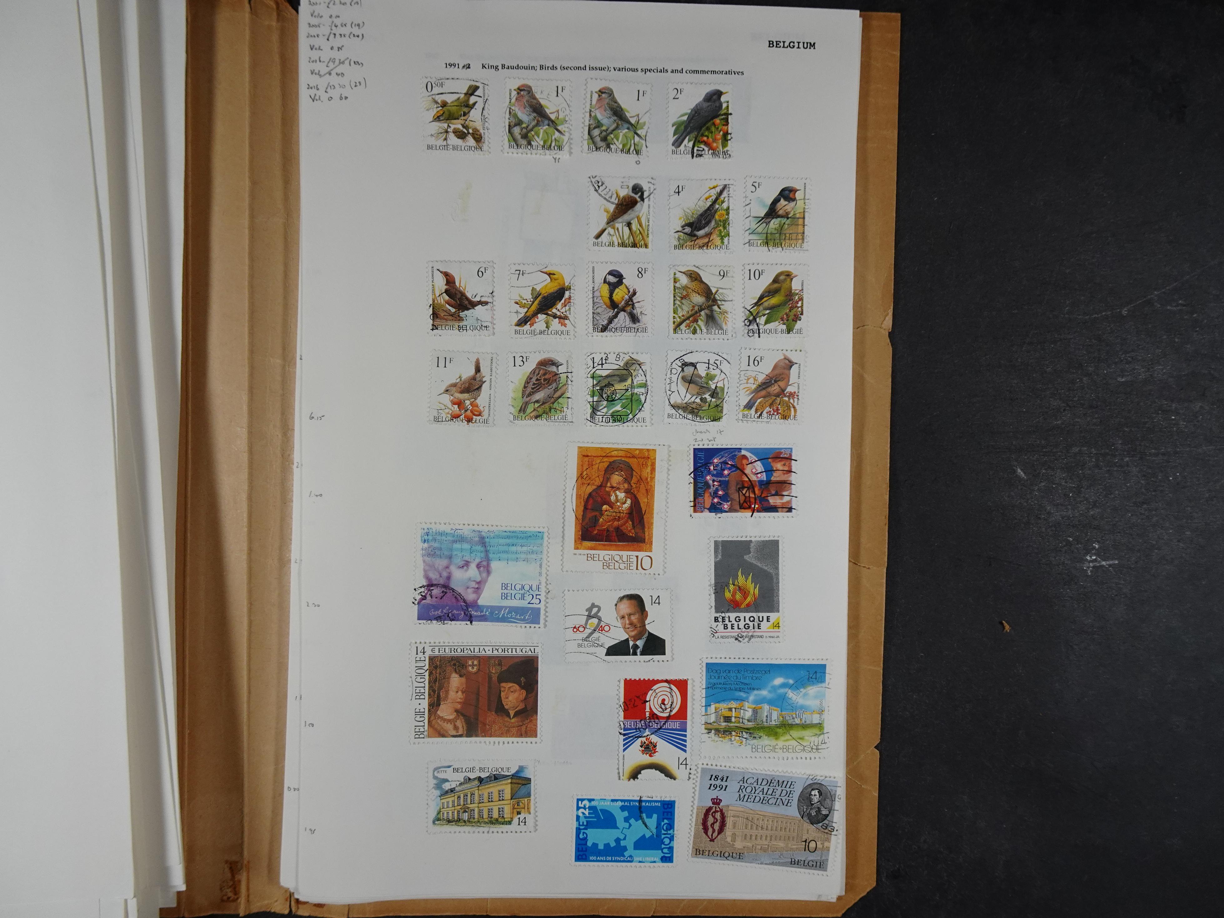 Mooi gebruikte collectie.
Zeer hoge cat waarde. 135