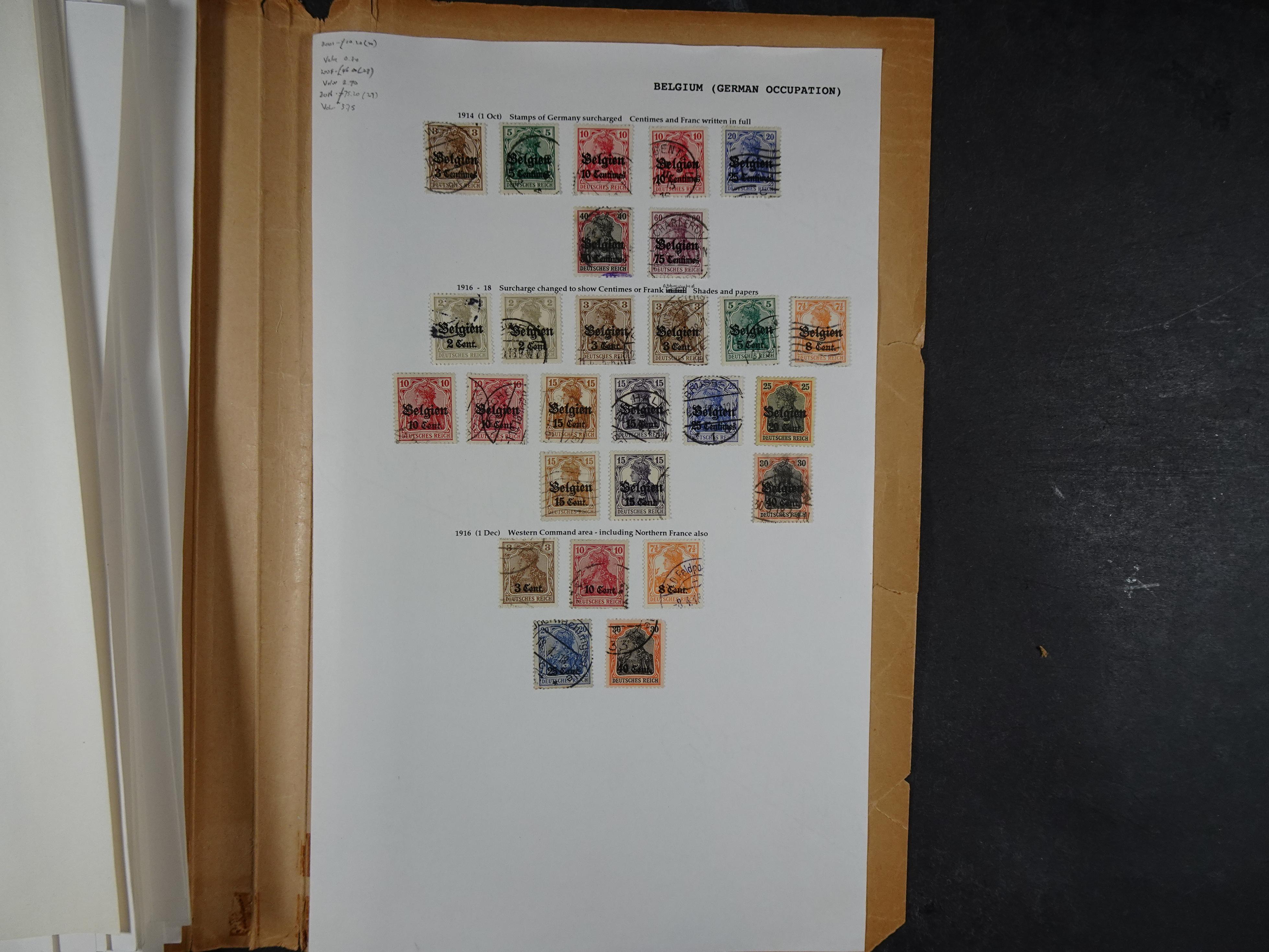 Mooi gebruikte collectie.
Zeer hoge cat waarde. 156