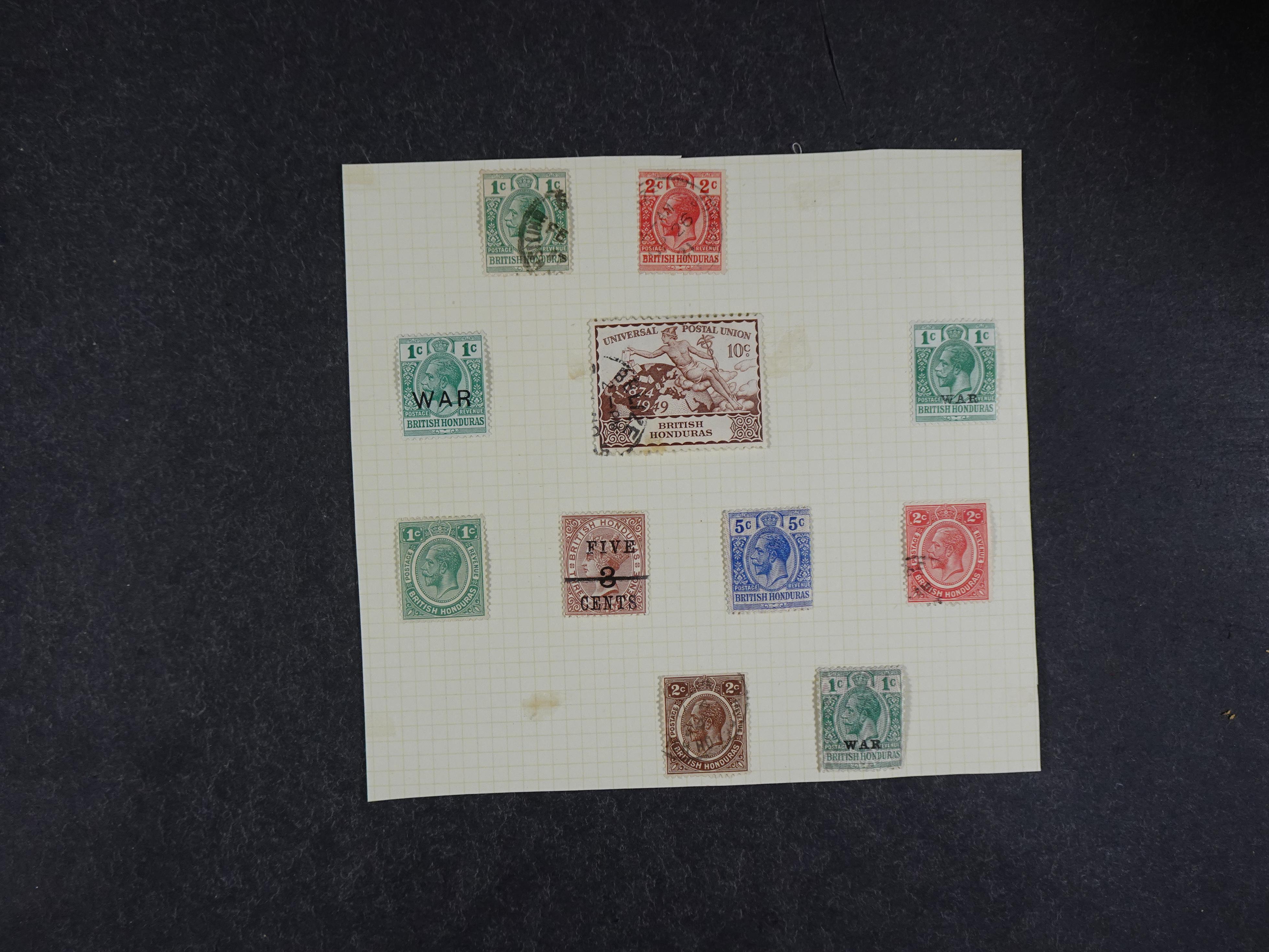 Toverdoos met geweldige mooi materiaal waaronder veel Mauritius ( uitzoeken ) diversen plaatfouten en bijzondere stempels.   3