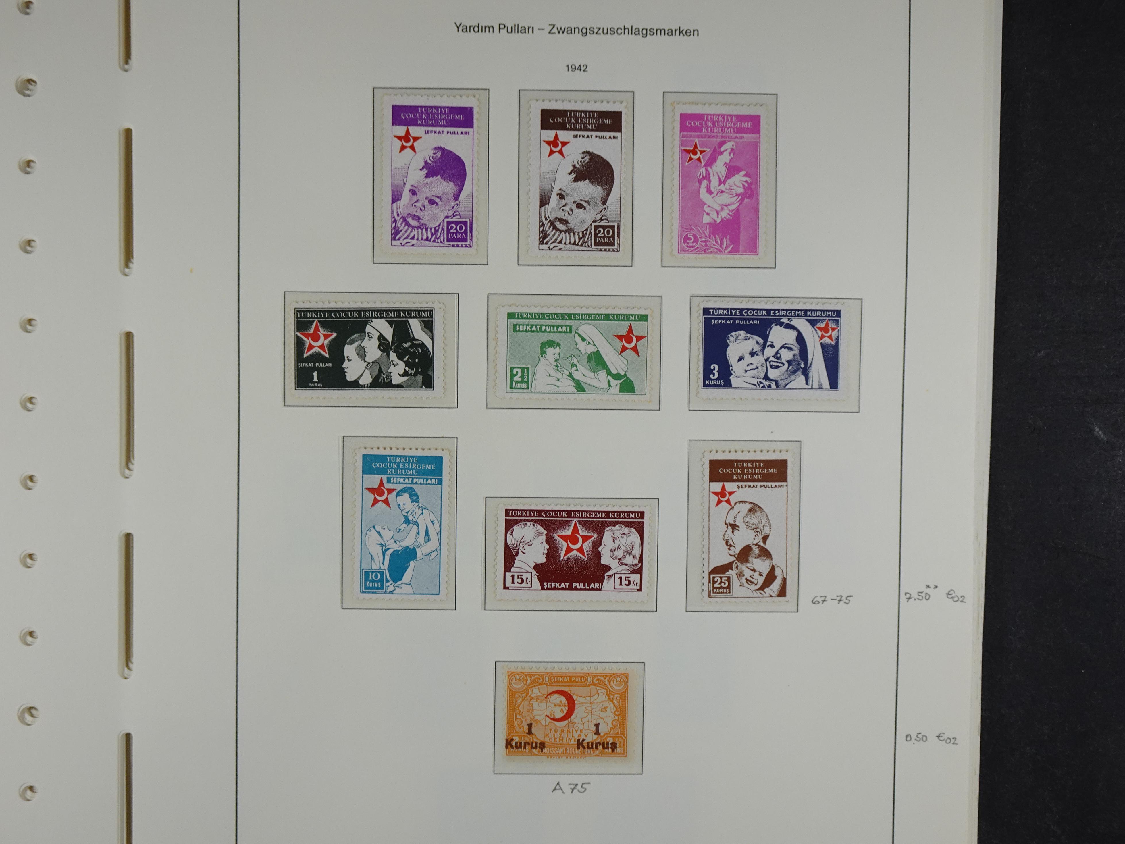 Topcollectie met een enorme waarde onder andere zeer goed postfris Back of the Book ook veel varieteiten etc. vondsten zeer zeker mogelijke. 63