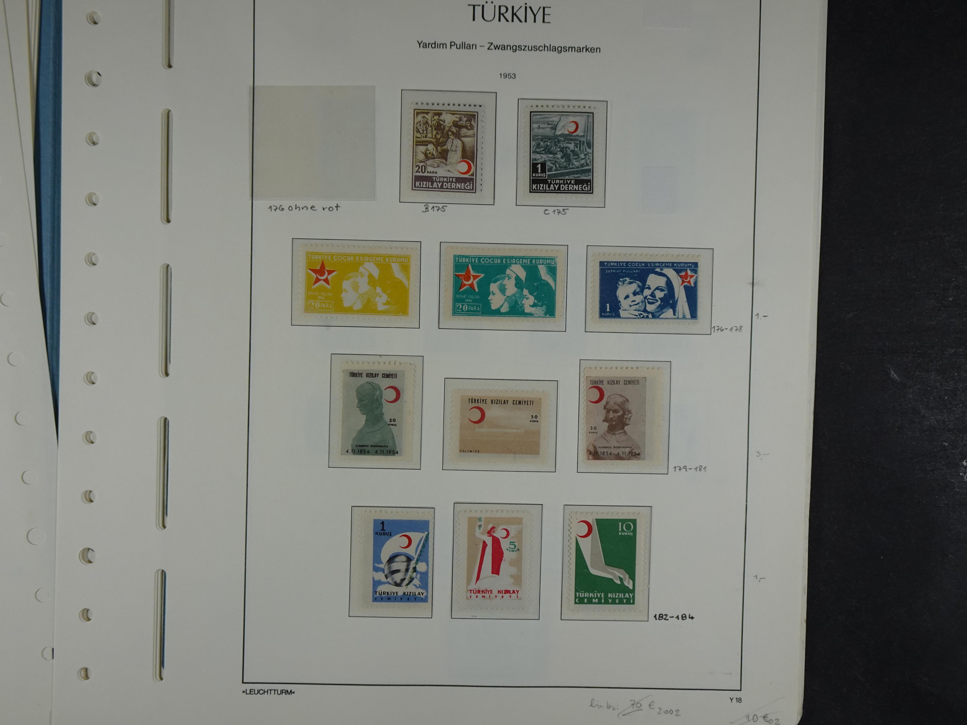 Topcollectie met een enorme waarde onder andere zeer goed postfris Back of the Book ook veel varieteiten etc. vondsten zeer zeker mogelijke. 73