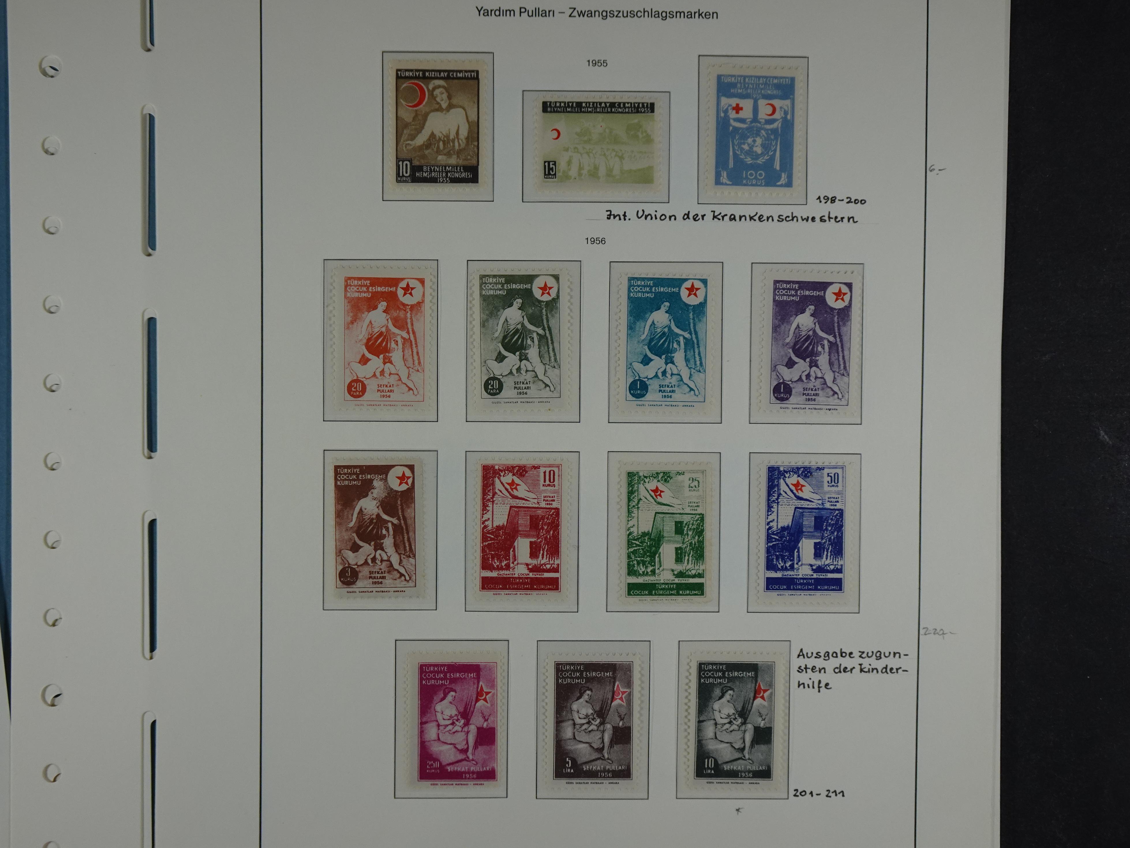 Topcollectie met een enorme waarde onder andere zeer goed postfris Back of the Book ook veel varieteiten etc. vondsten zeer zeker mogelijke. 75