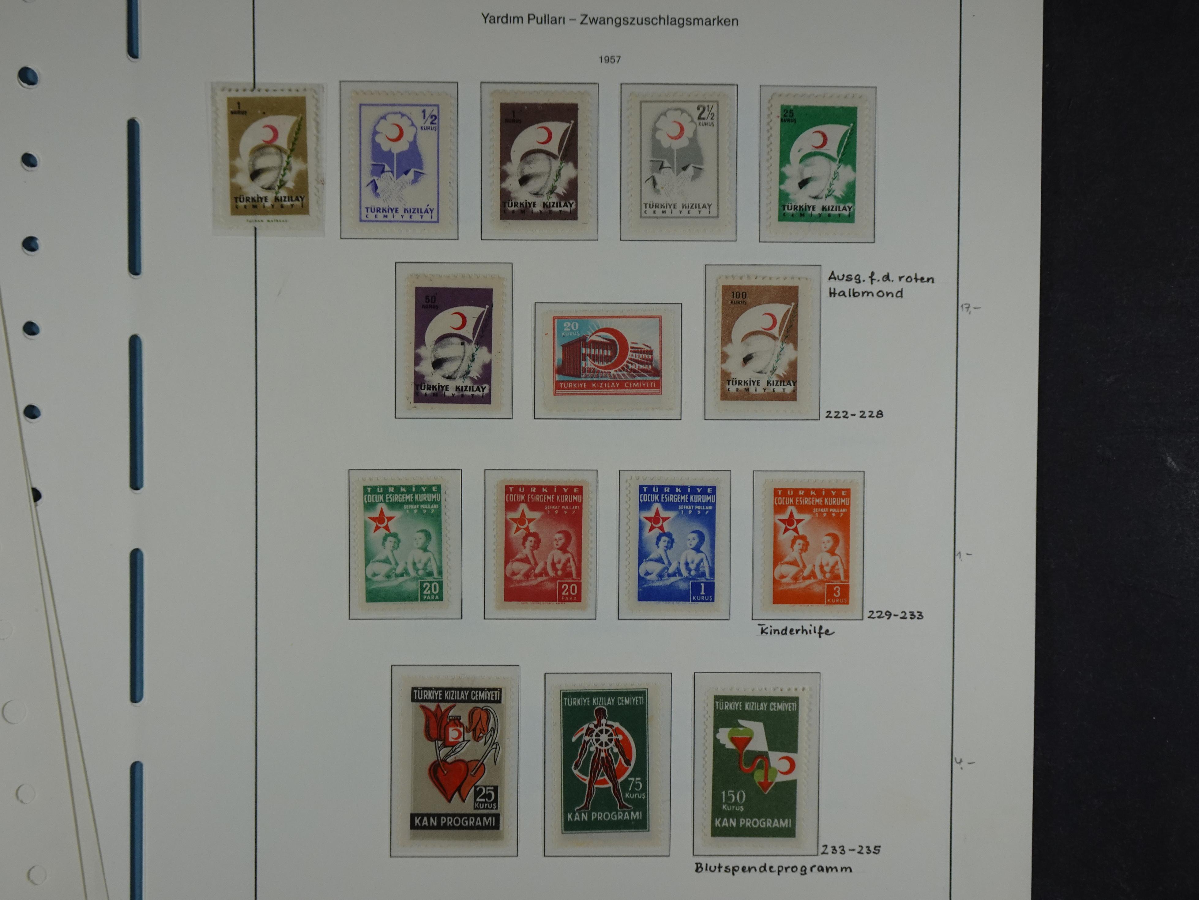 Topcollectie met een enorme waarde onder andere zeer goed postfris Back of the Book ook veel varieteiten etc. vondsten zeer zeker mogelijke. 77