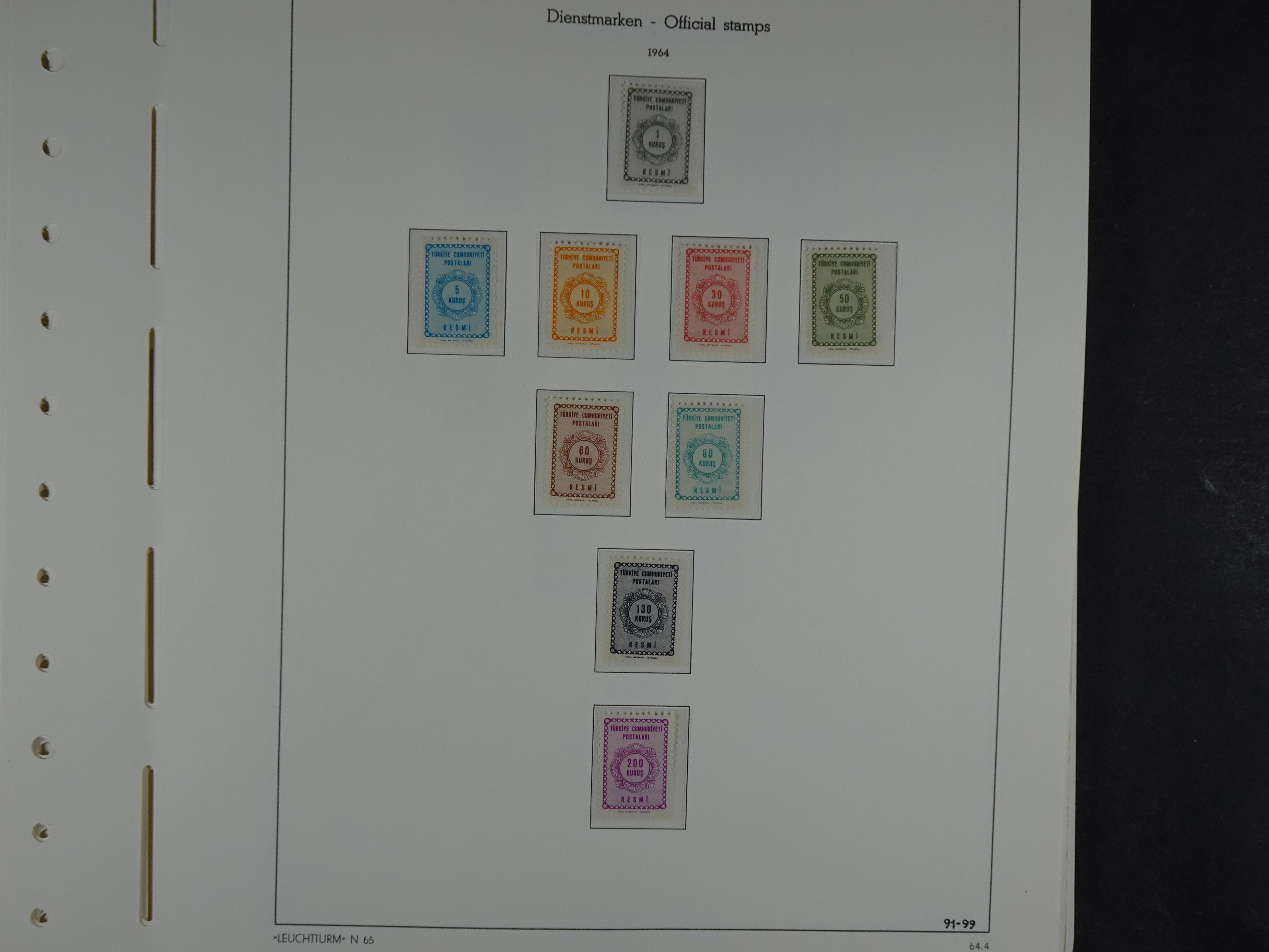 Topcollectie met een enorme waarde onder andere zeer goed postfris Back of the Book ook veel varieteiten etc. vondsten zeer zeker mogelijke. 158